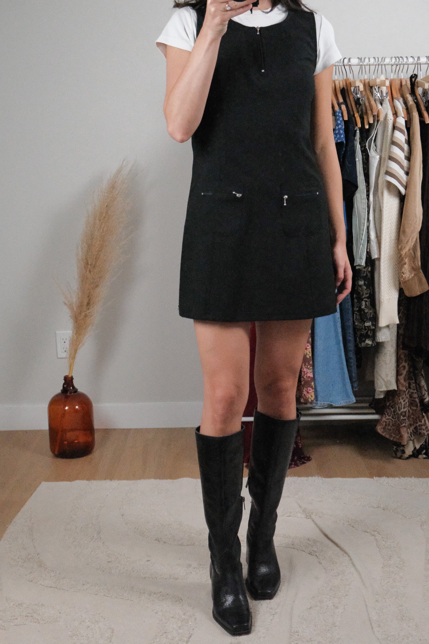 Made in Canada x Vintage x Mini Dress (S/M)