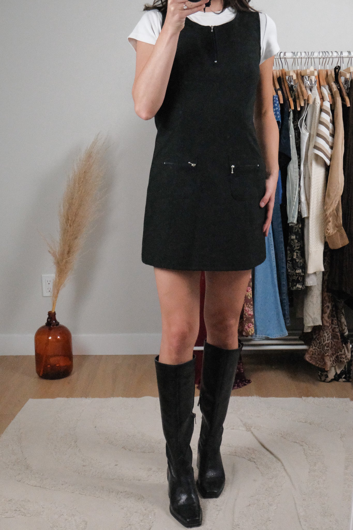 Made in Canada x Vintage x Mini Dress (S/M)