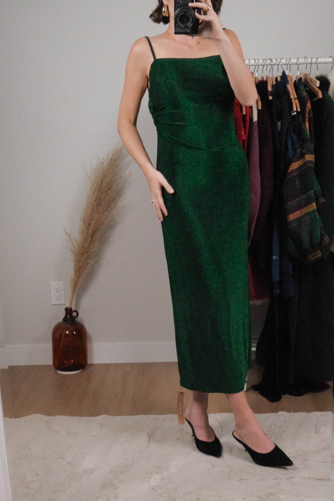 NWT x Reformation x Shimmer Maxi Dress (M)