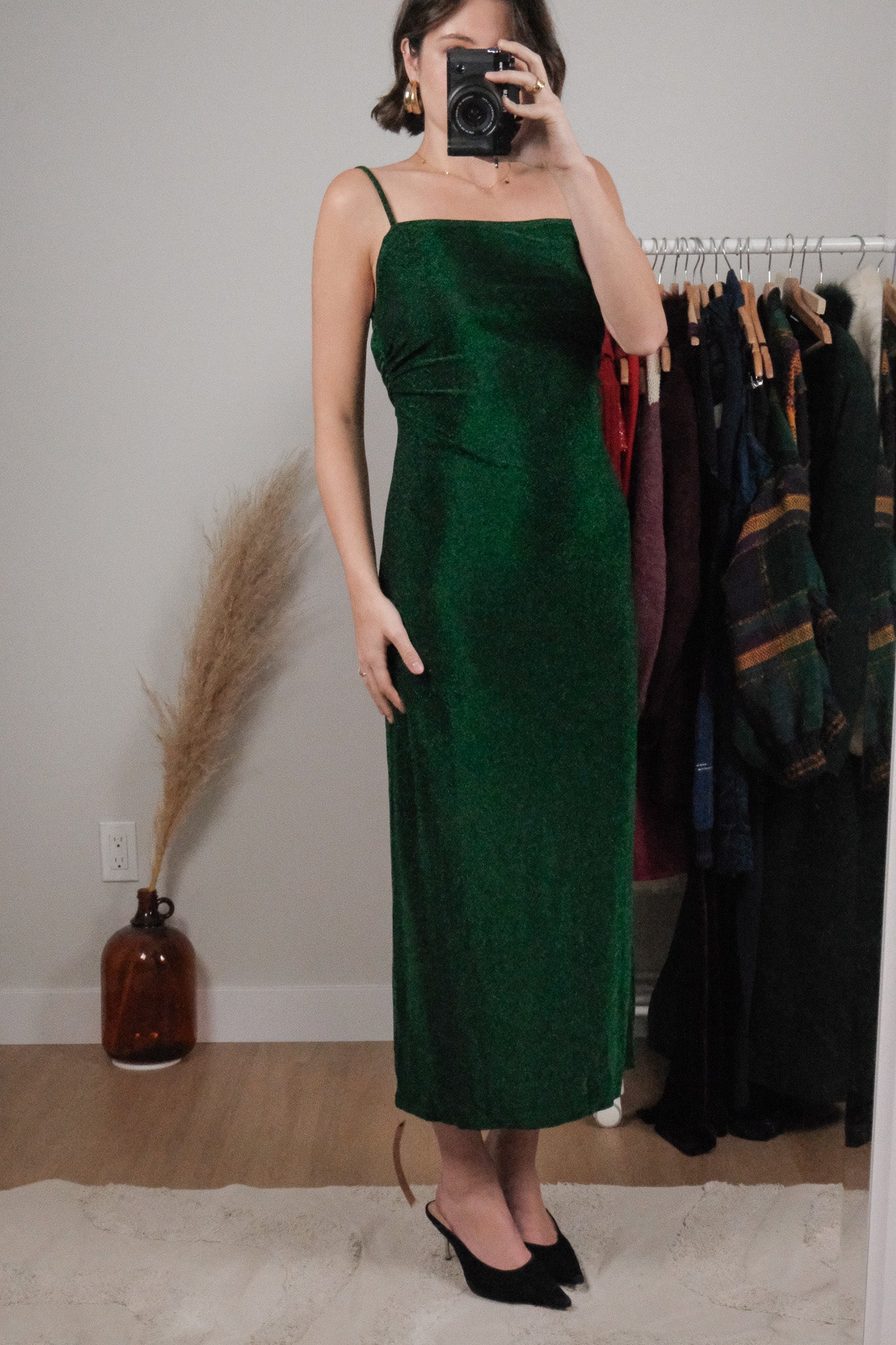 NWT x Reformation x Shimmer Maxi Dress (M)