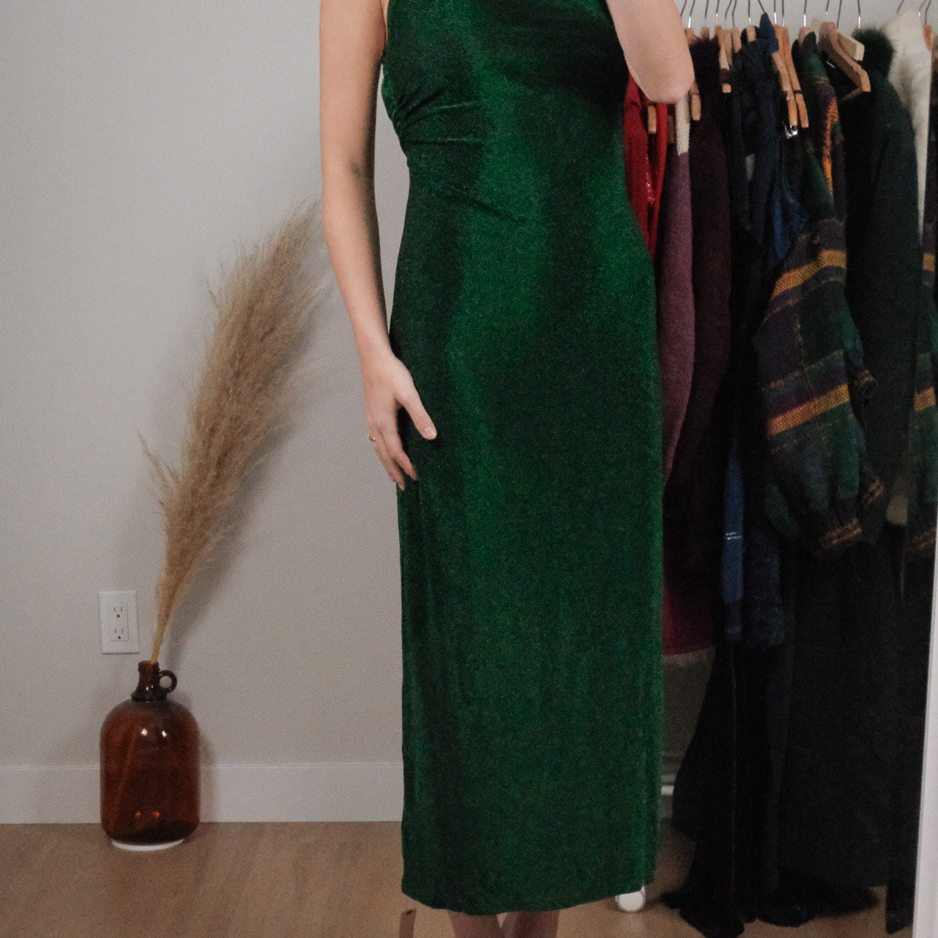NWT x Reformation x Shimmer Maxi Dress (M)