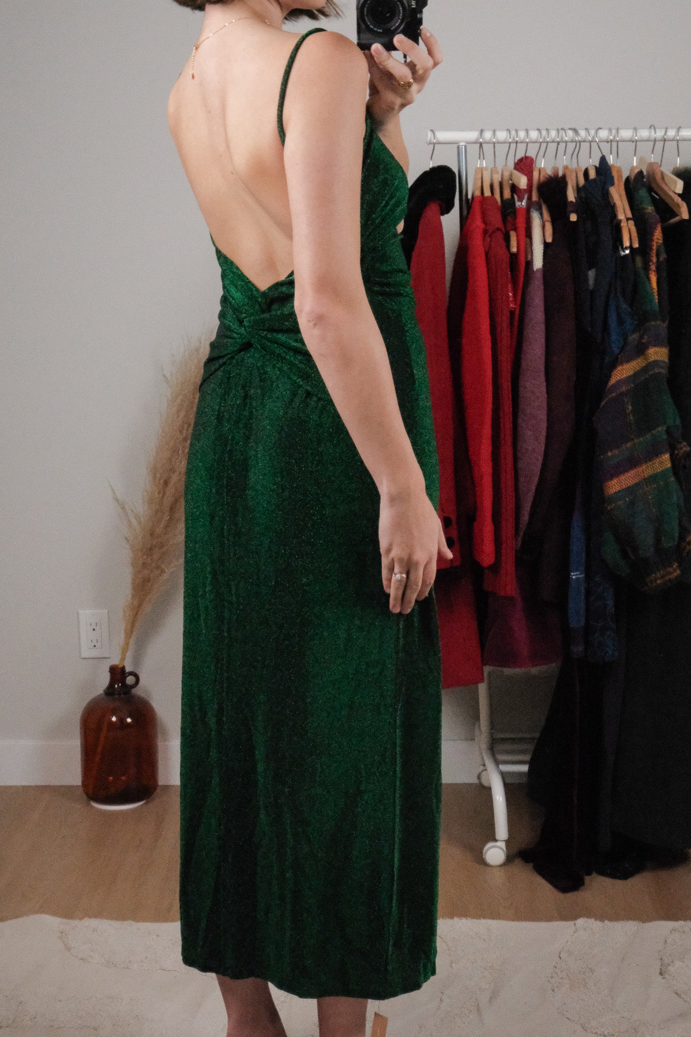 NWT x Reformation x Shimmer Maxi Dress (M)