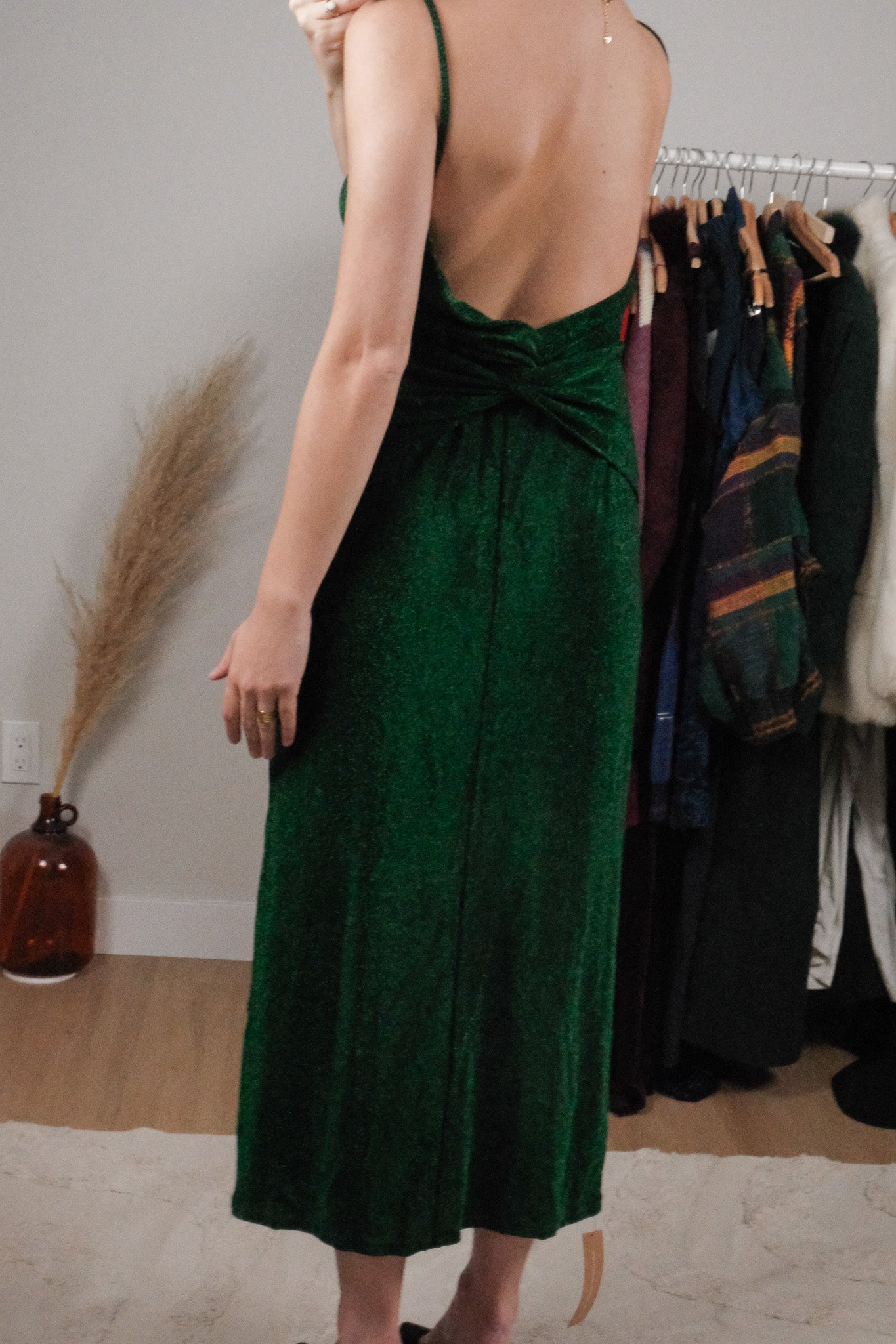 NWT x Reformation x Shimmer Maxi Dress (M)