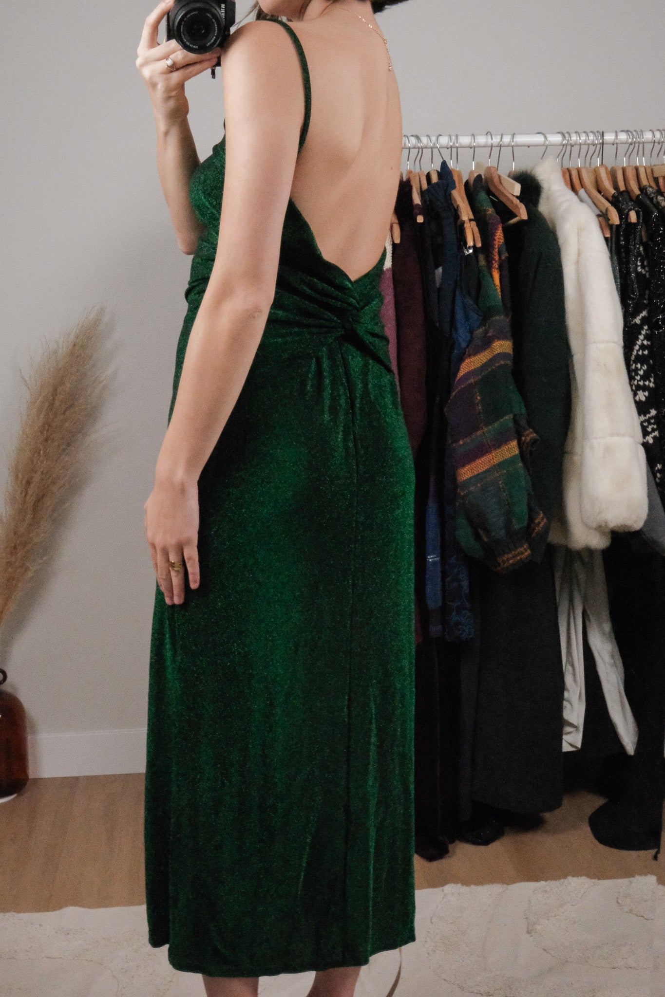 NWT x Reformation x Shimmer Maxi Dress (M)