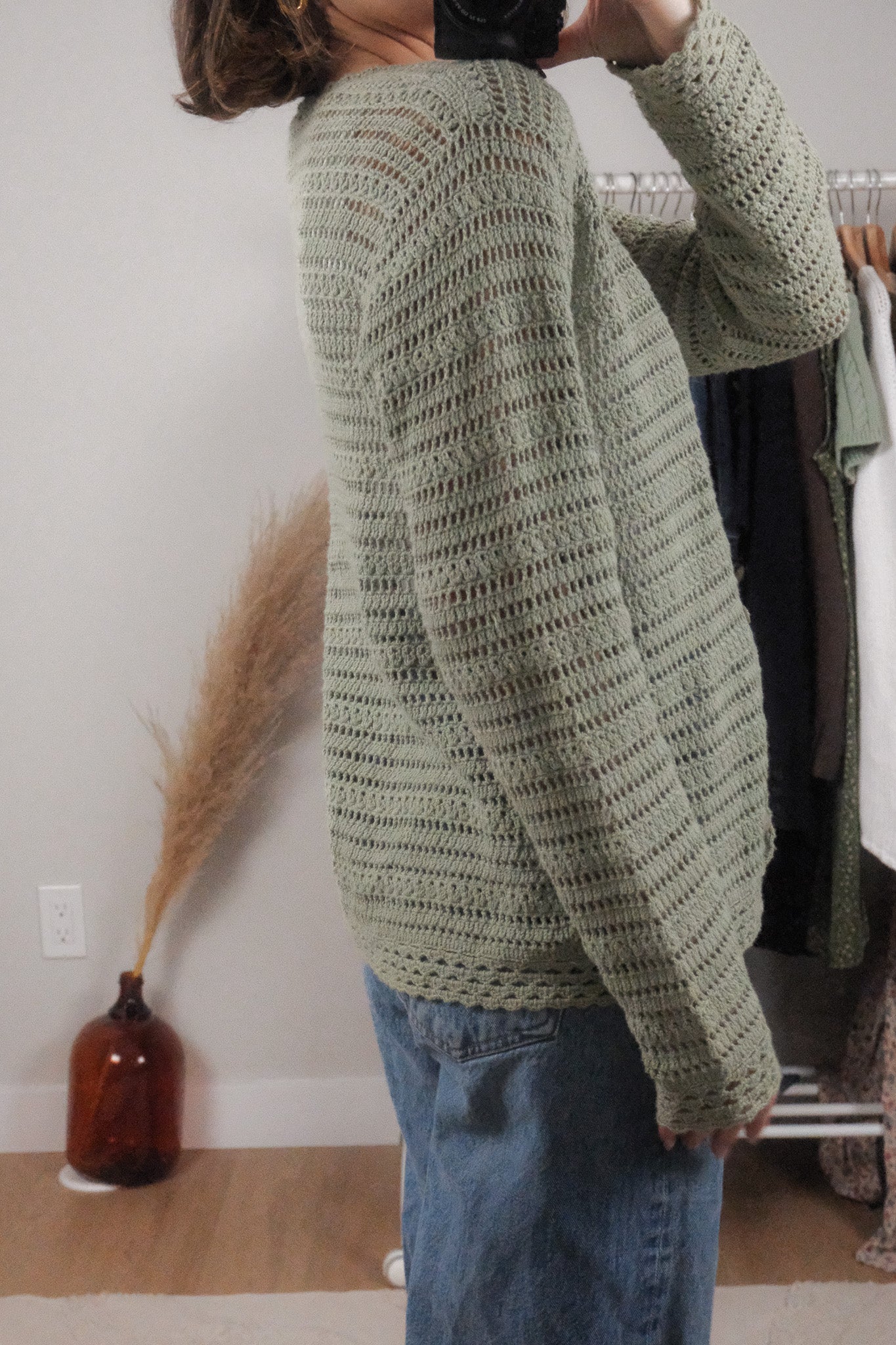 Vintage x Cotton Cardigan (M)