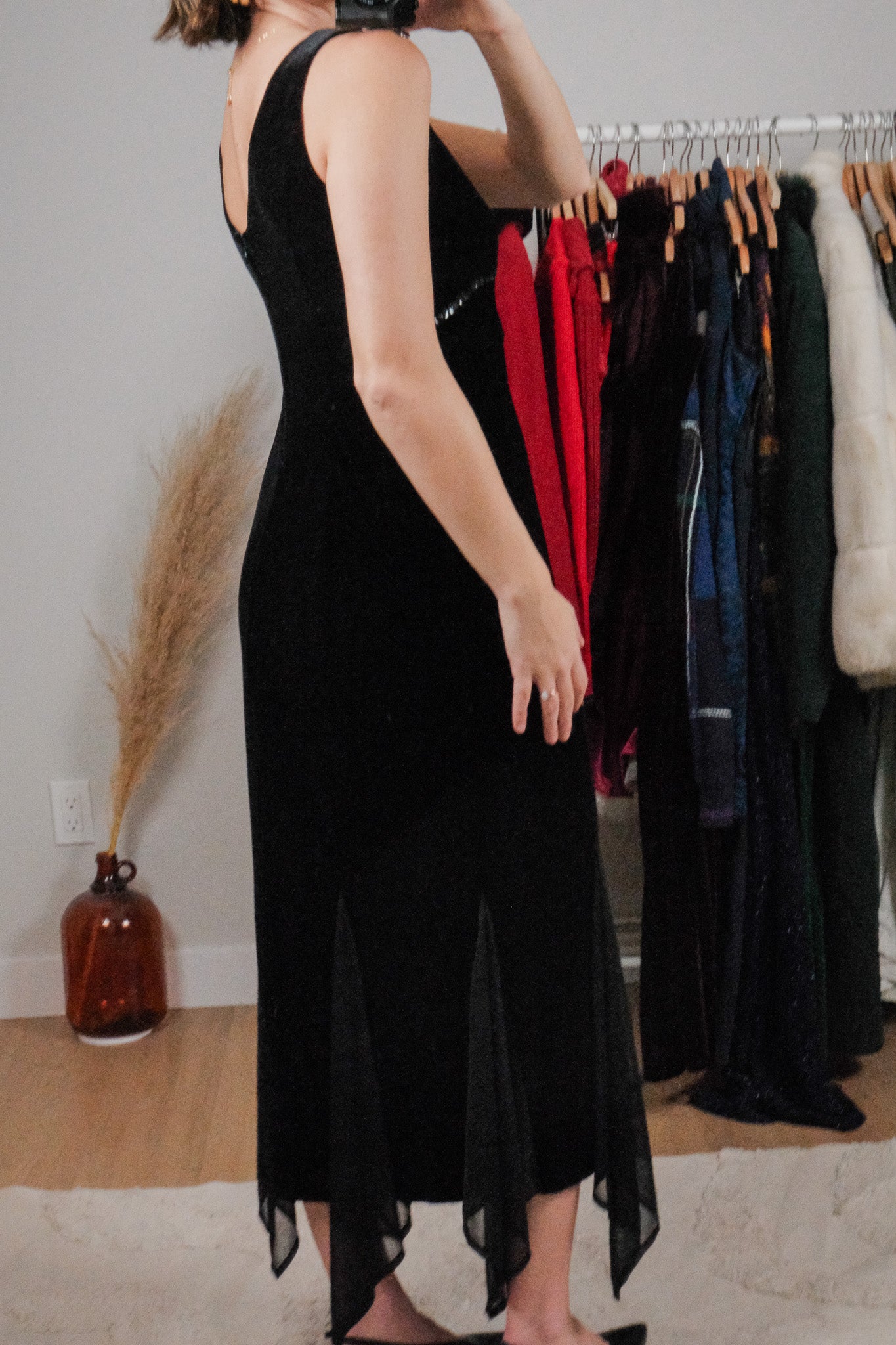 Vintage x Velvet Beaded/Sequin Dress (4)