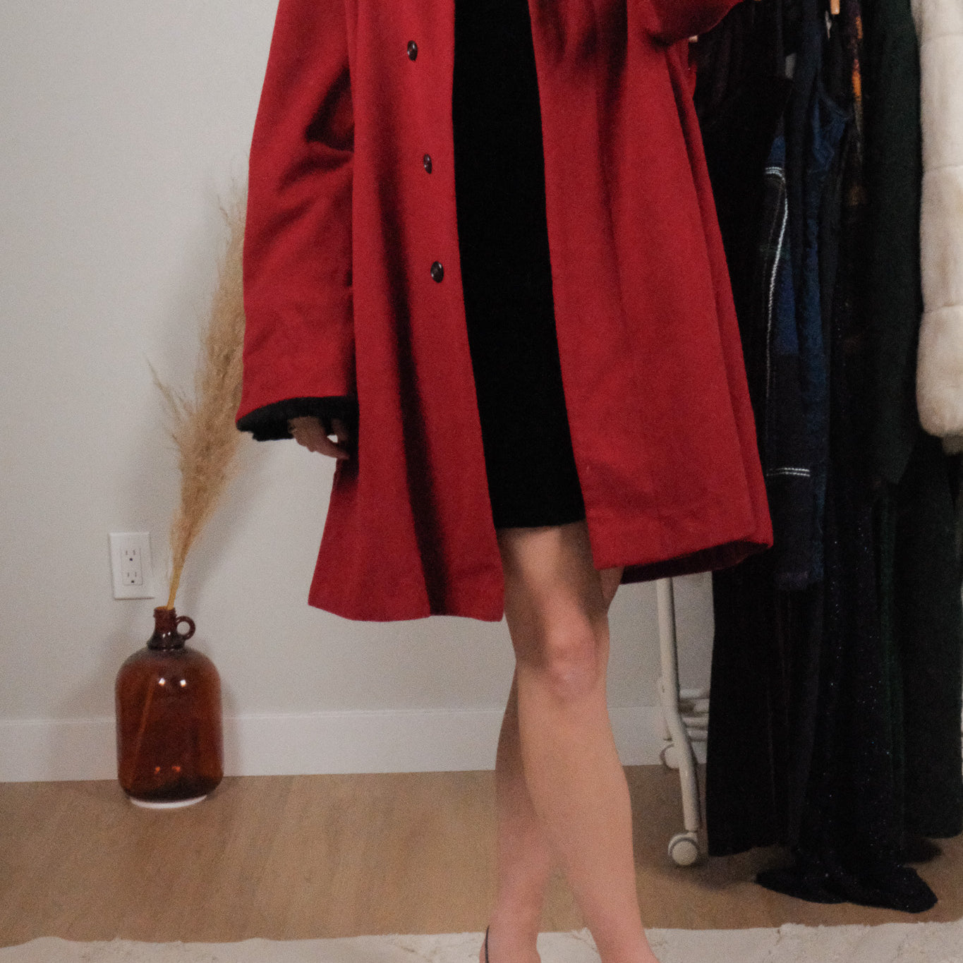 Made in Canada x Vintage x Wool/Angora Faux Fur Trim Jacket (12)