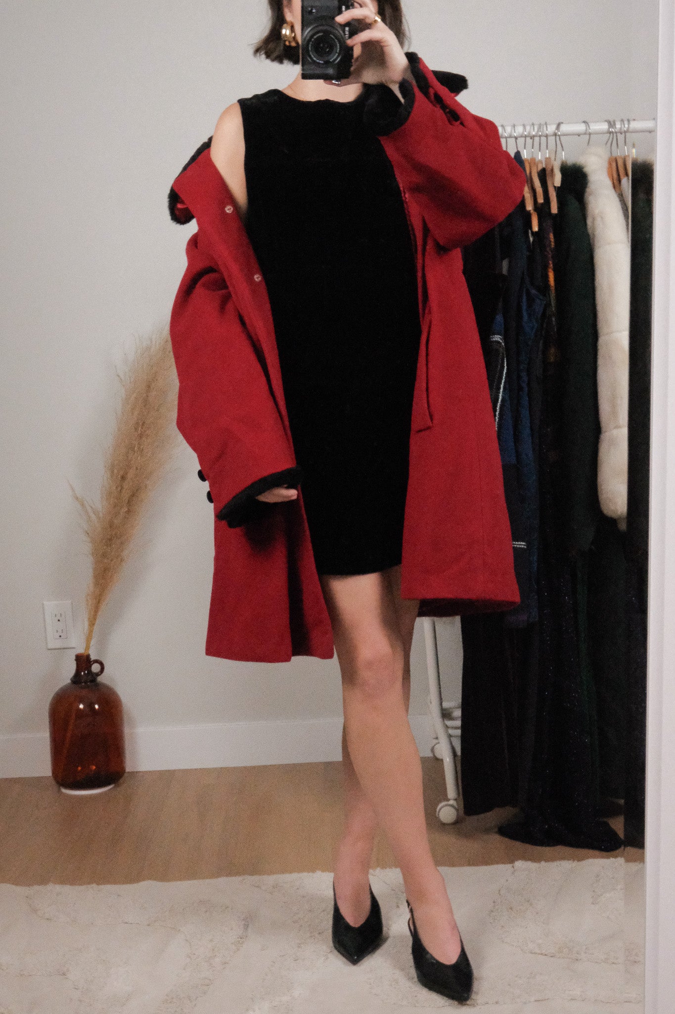 Made in Canada x Vintage x Wool/Angora Faux Fur Trim Jacket (12)
