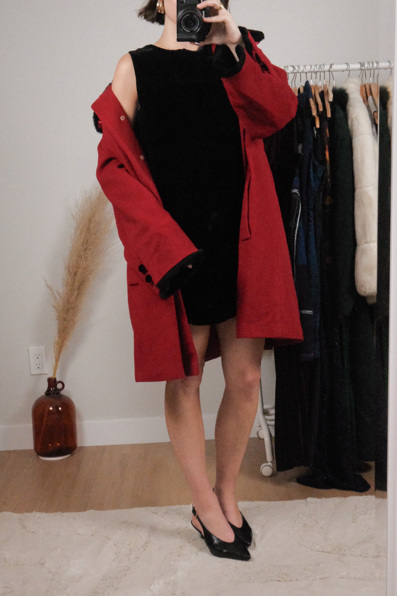 Made in Canada x Vintage x Wool/Angora Faux Fur Trim Jacket (12)