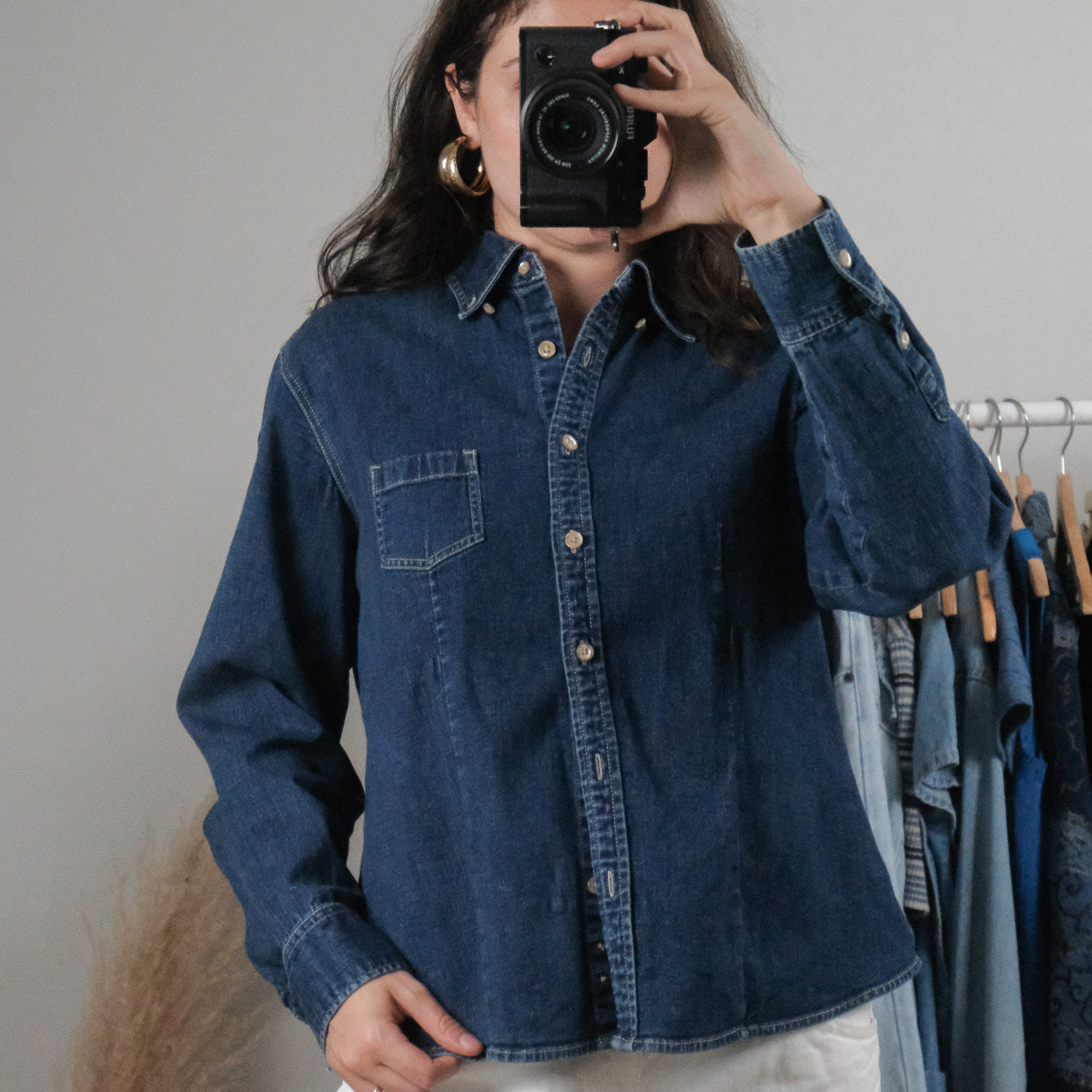 Vintage x L.L. Bean x Denim Top (M)
