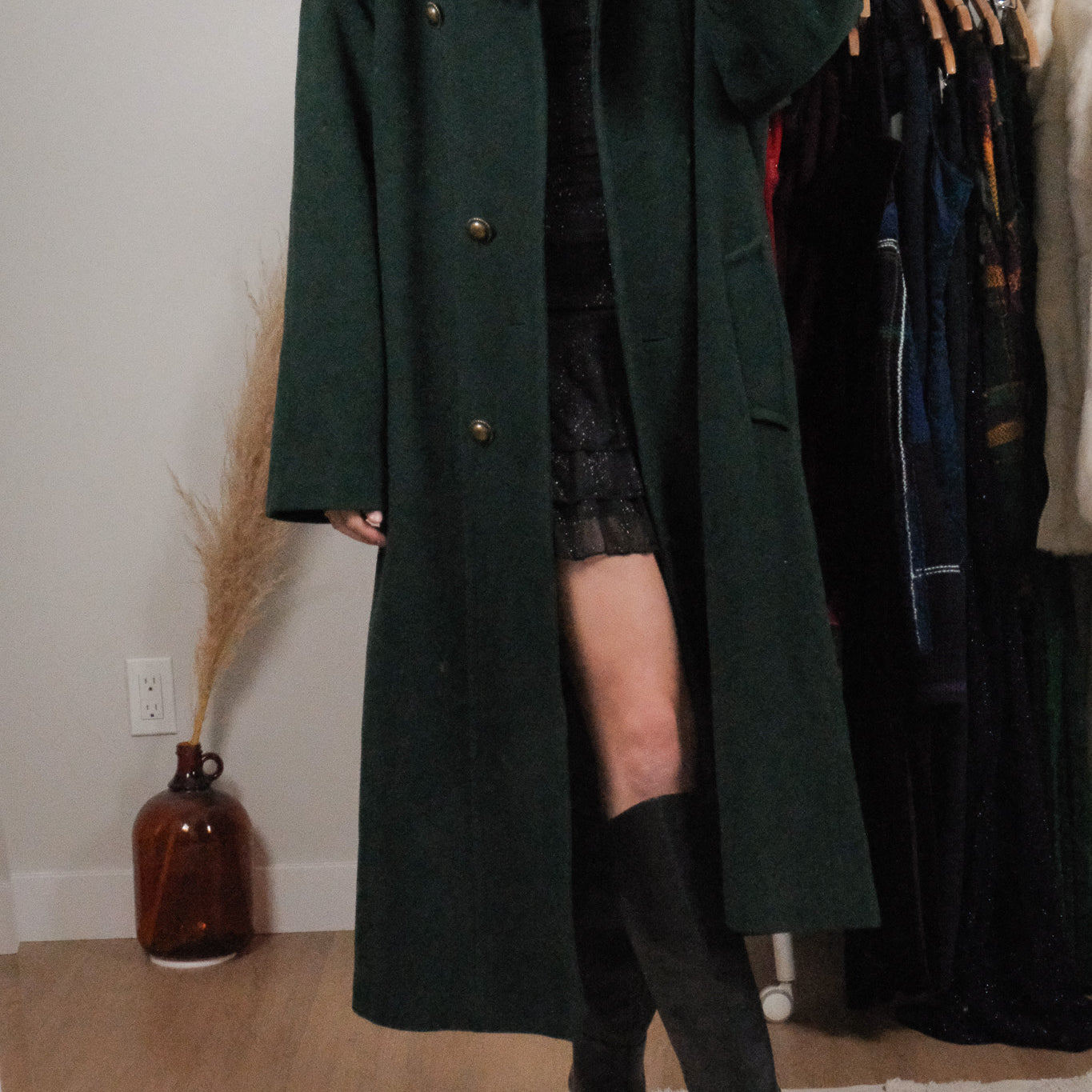 Vintage x Wool & Cashmere Blend Coat (12/14)