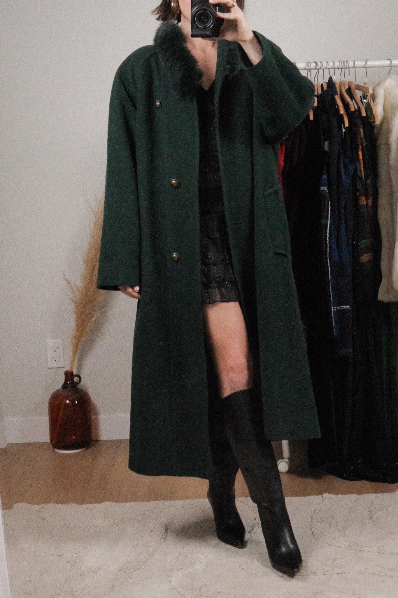 Vintage x Wool & Cashmere Blend Coat (12/14)