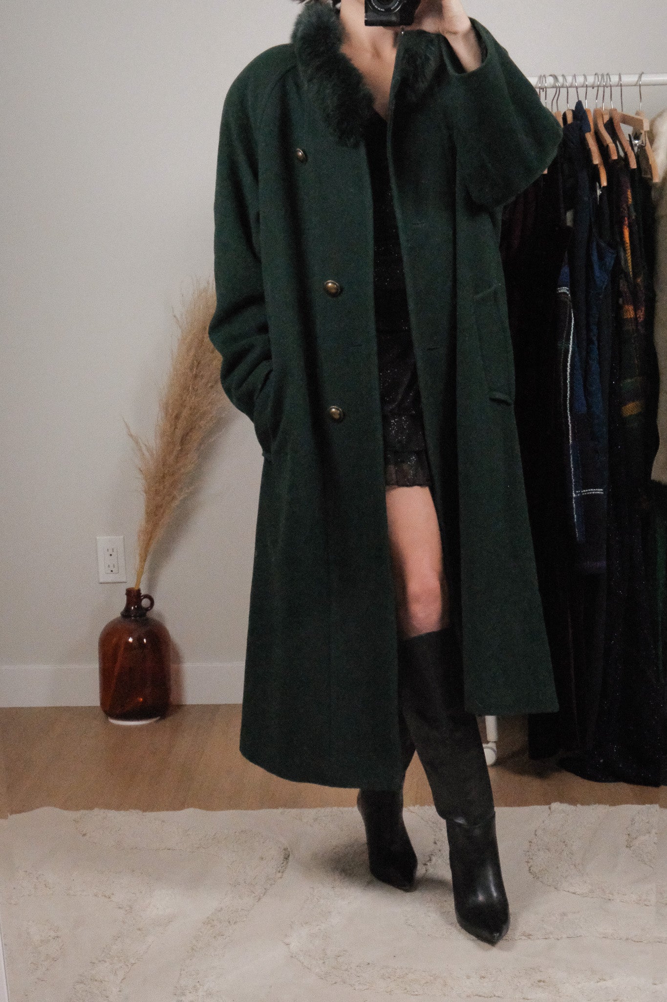 Vintage x Wool & Cashmere Blend Coat (12/14)