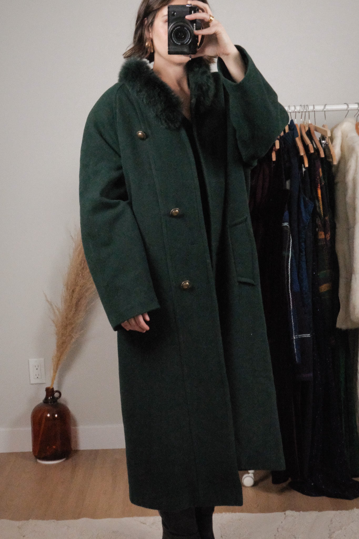 Vintage x Wool & Cashmere Blend Coat (12/14)