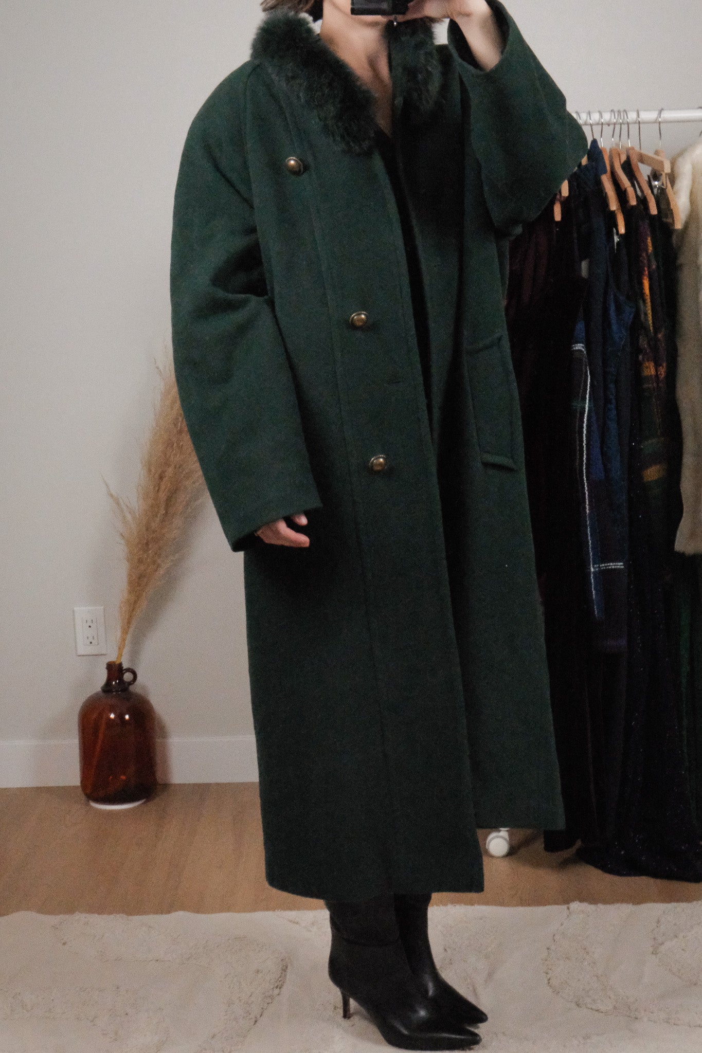Vintage x Wool & Cashmere Blend Coat (12/14)