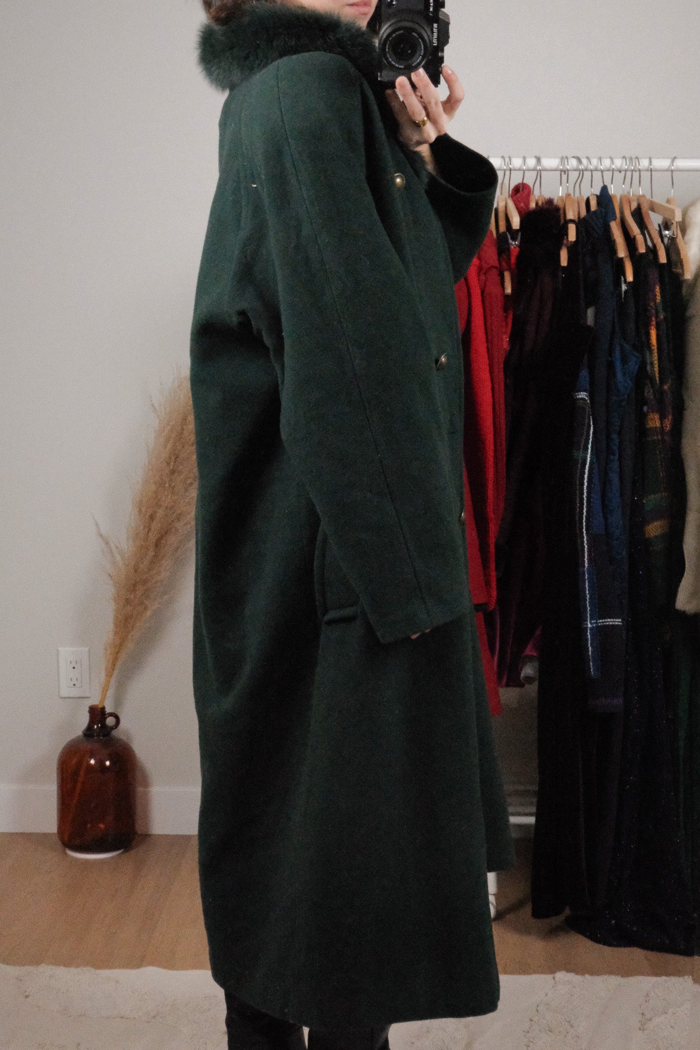 Vintage x Wool & Cashmere Blend Coat (12/14)