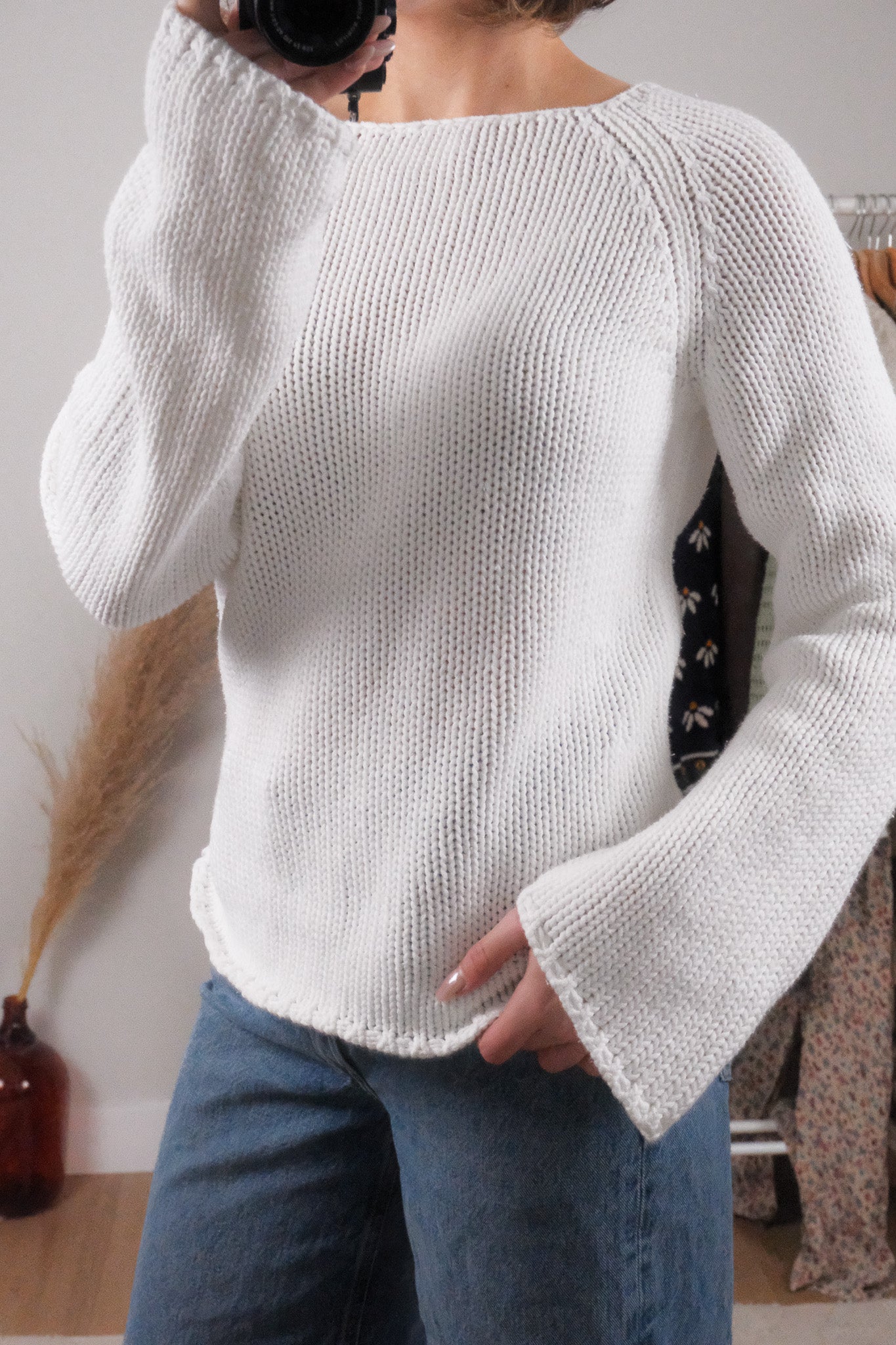 Vintage x Cotton Chunky Knit (M)