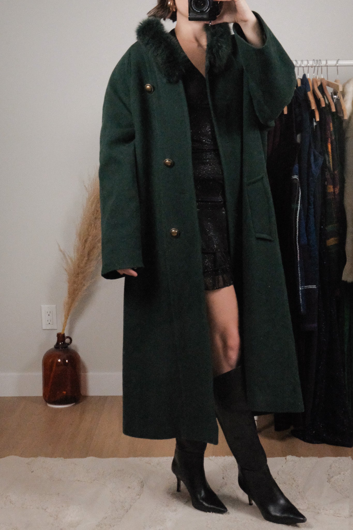 Vintage x Wool & Cashmere Blend Coat (12/14)