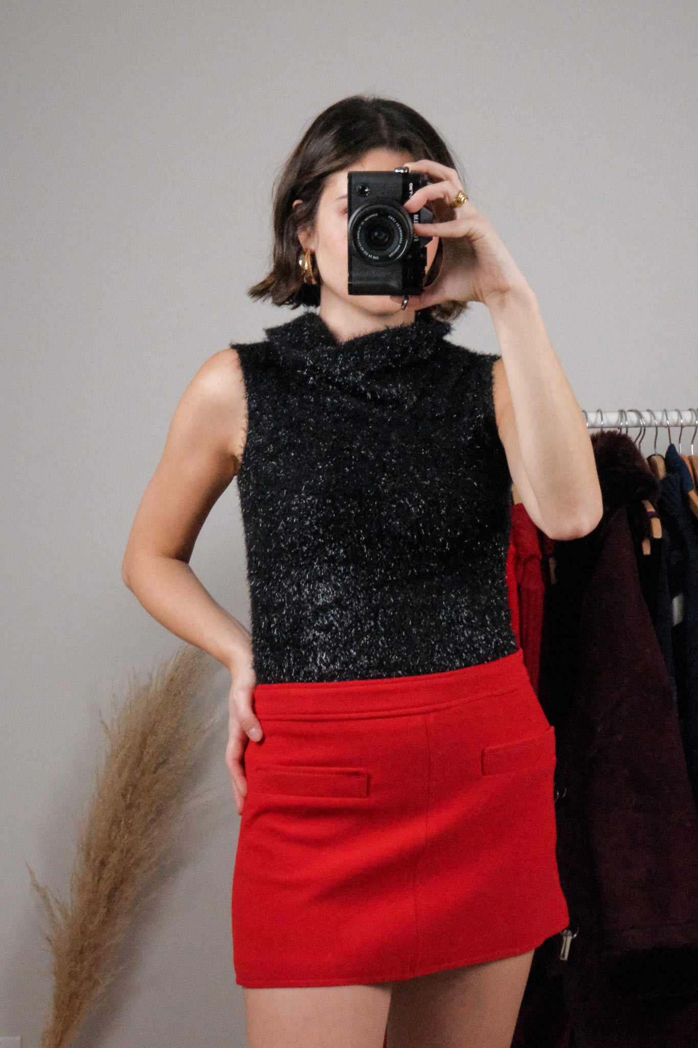 Vintage x Shimmer Turtleneck (S)