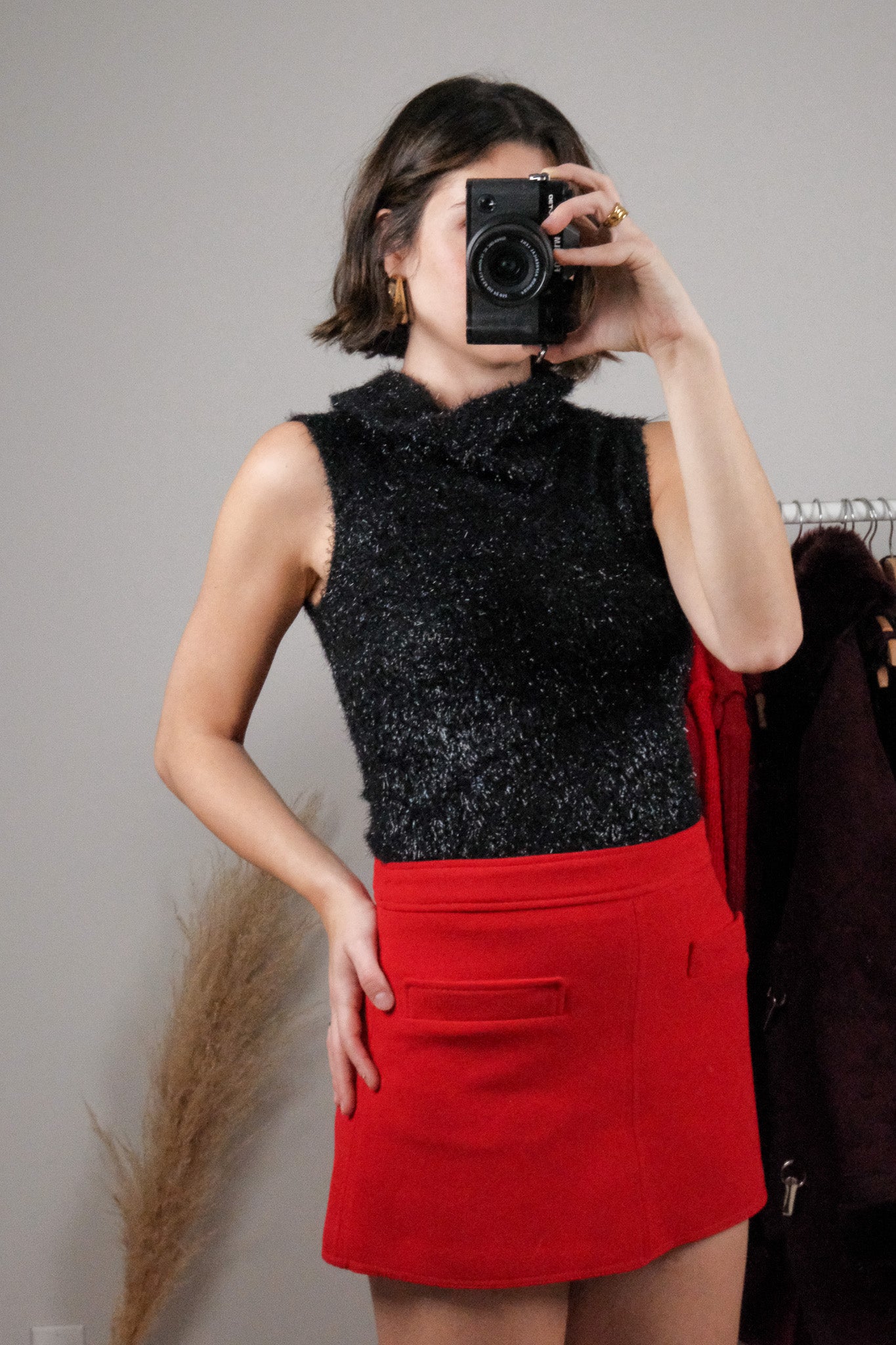 Vintage x Shimmer Turtleneck (S)