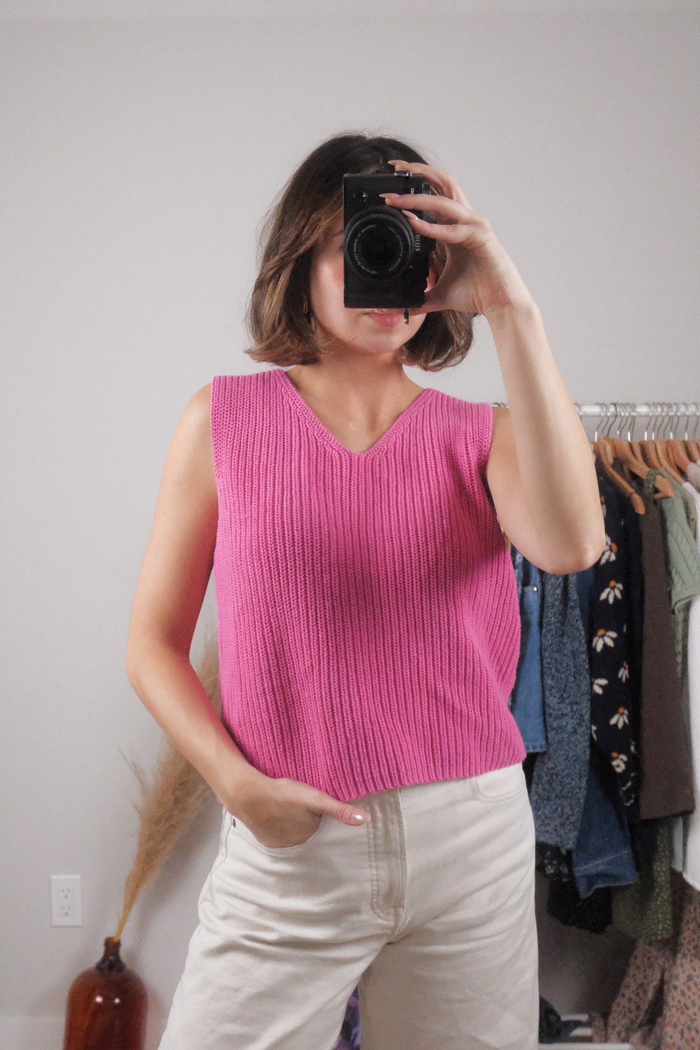 Vintage x Cotton Sweater Vest (M/L)