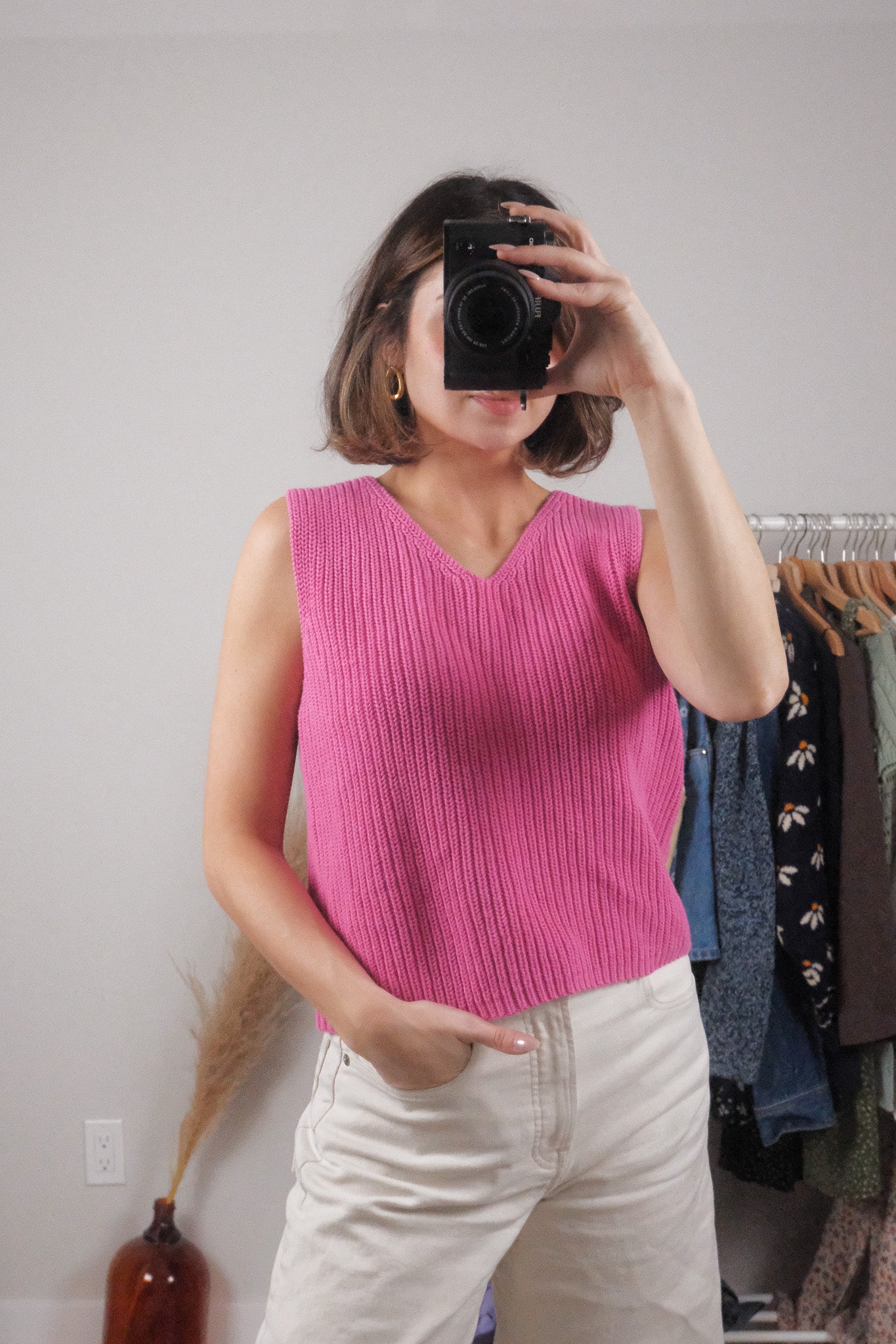 Vintage x Cotton Sweater Vest (M/L)