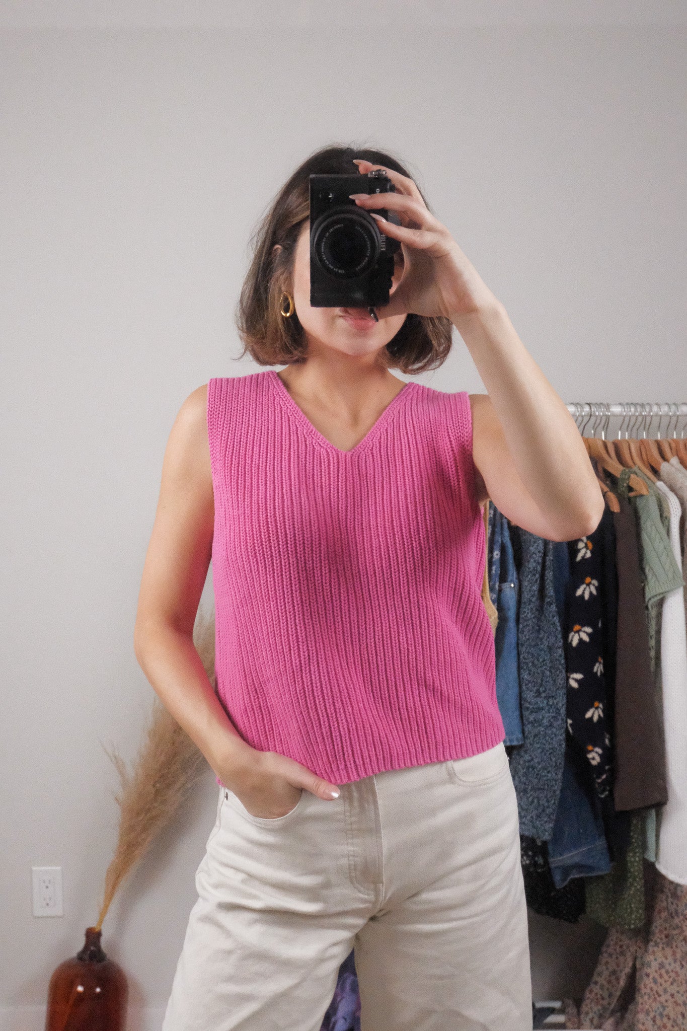 Vintage x Cotton Sweater Vest (M/L)