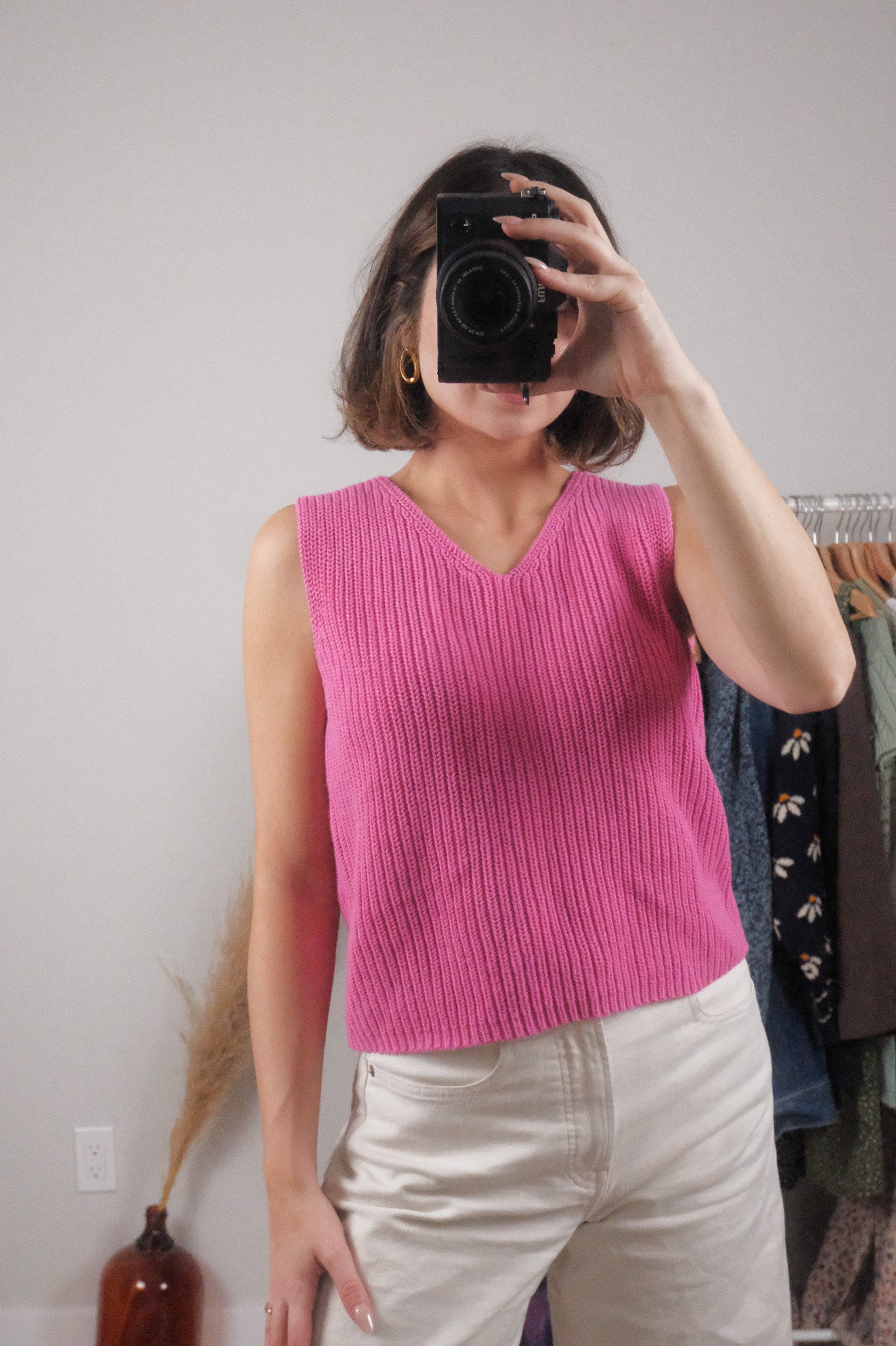 Vintage x Cotton Sweater Vest (M/L)