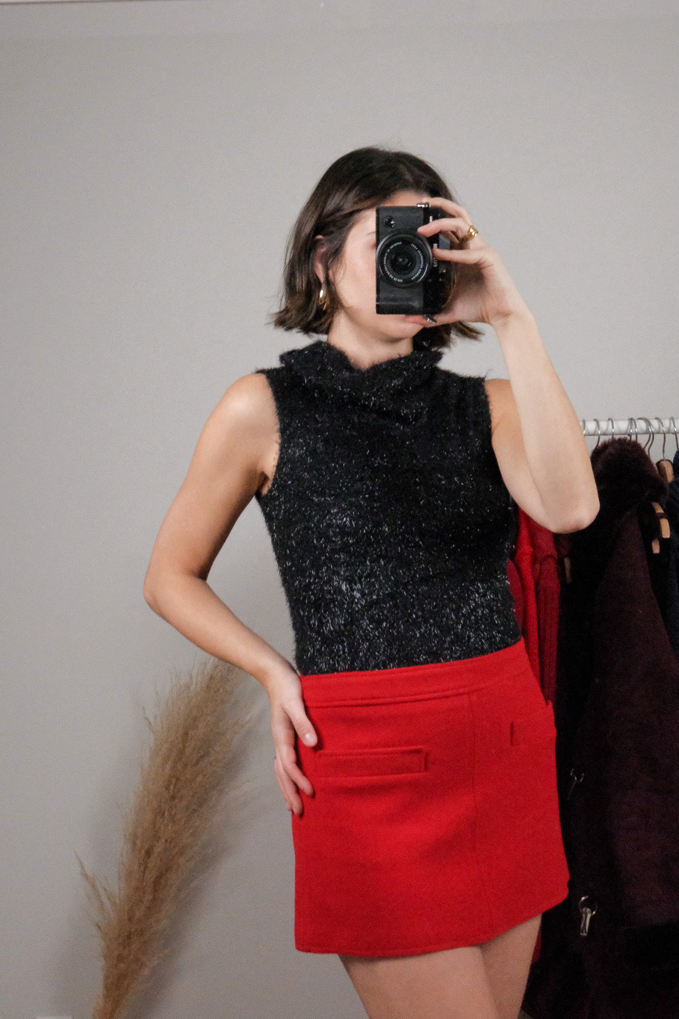 Vintage x Shimmer Turtleneck (S)