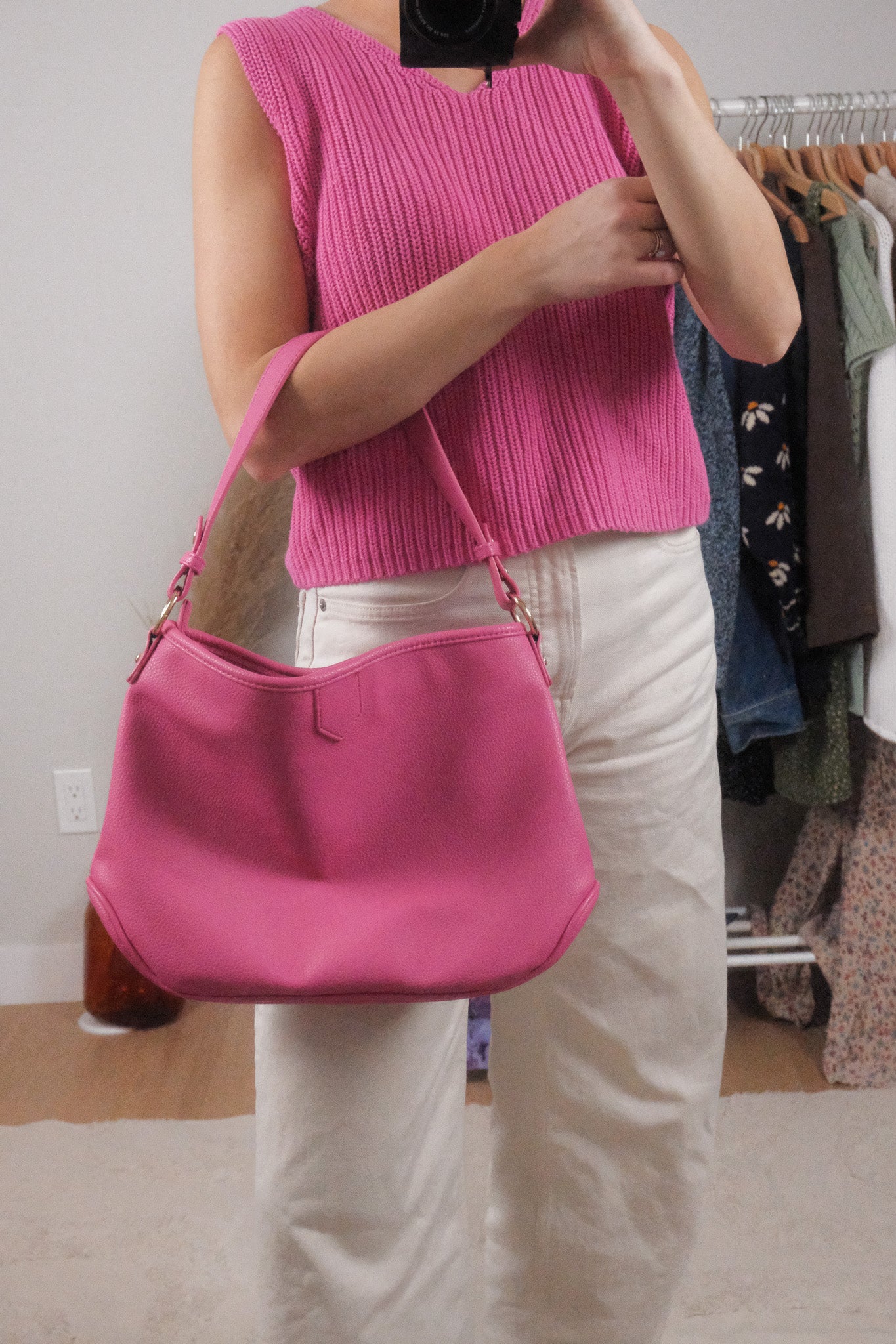 Vintage x Faux Leather Purse