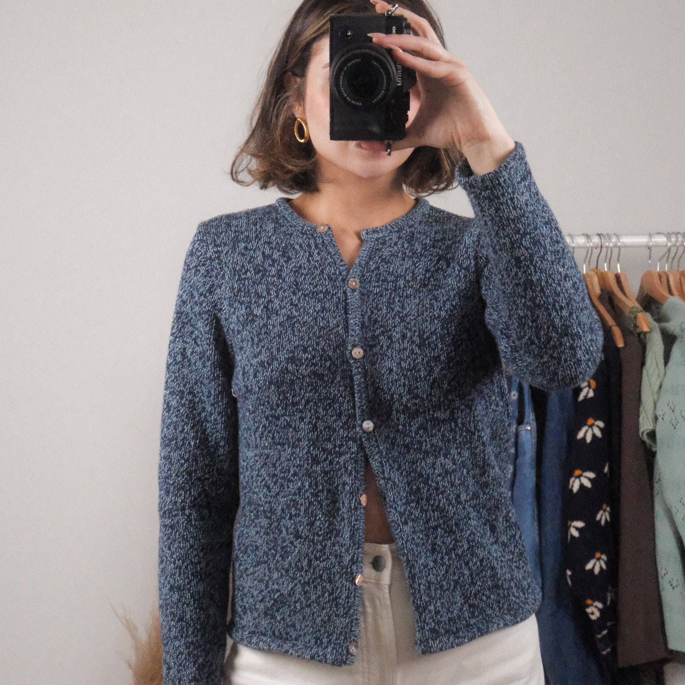 Vintage x L.L. Bean x Cotton Cardigan (S)