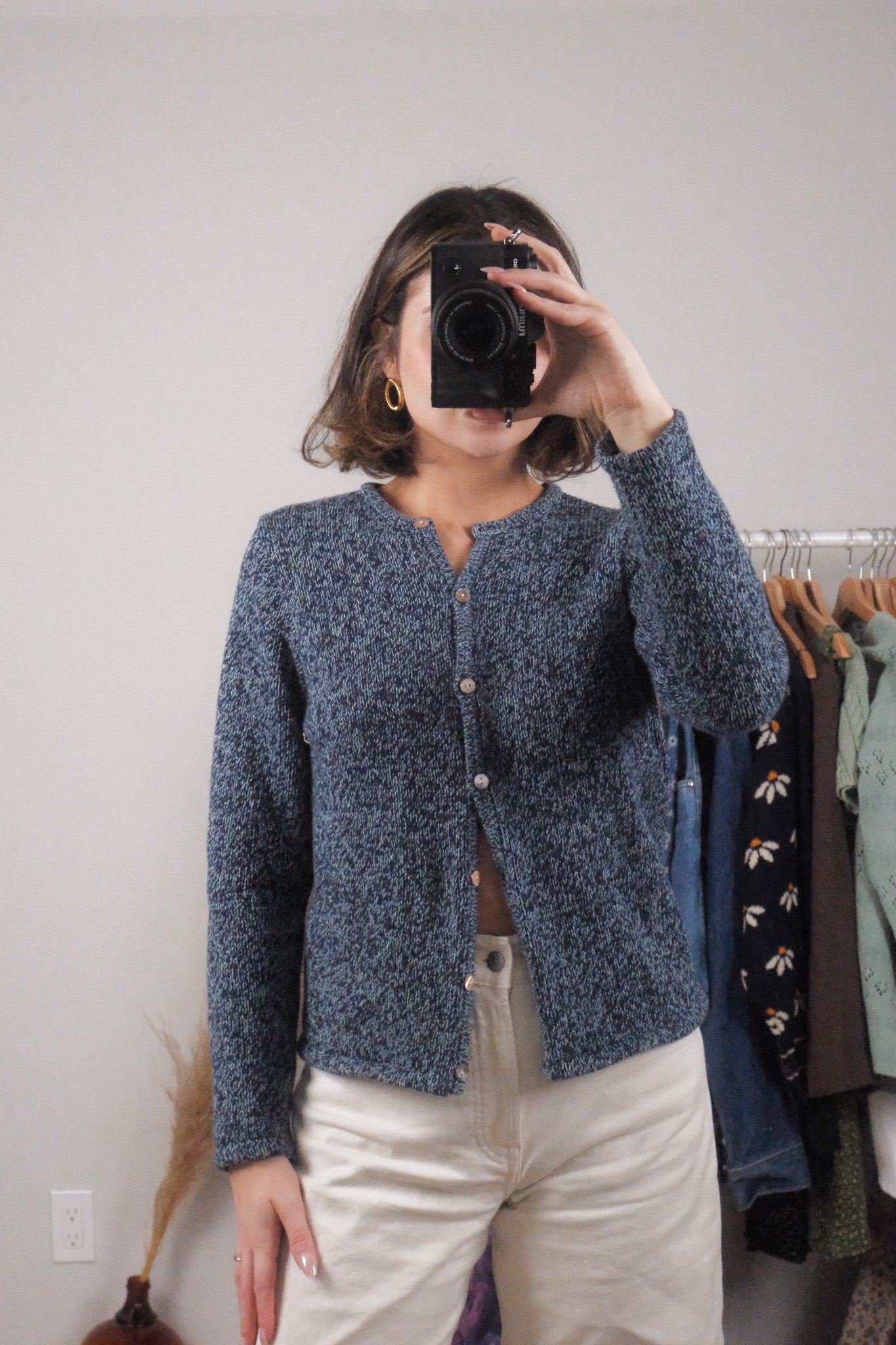 Vintage x L.L. Bean x Cotton Cardigan (S)