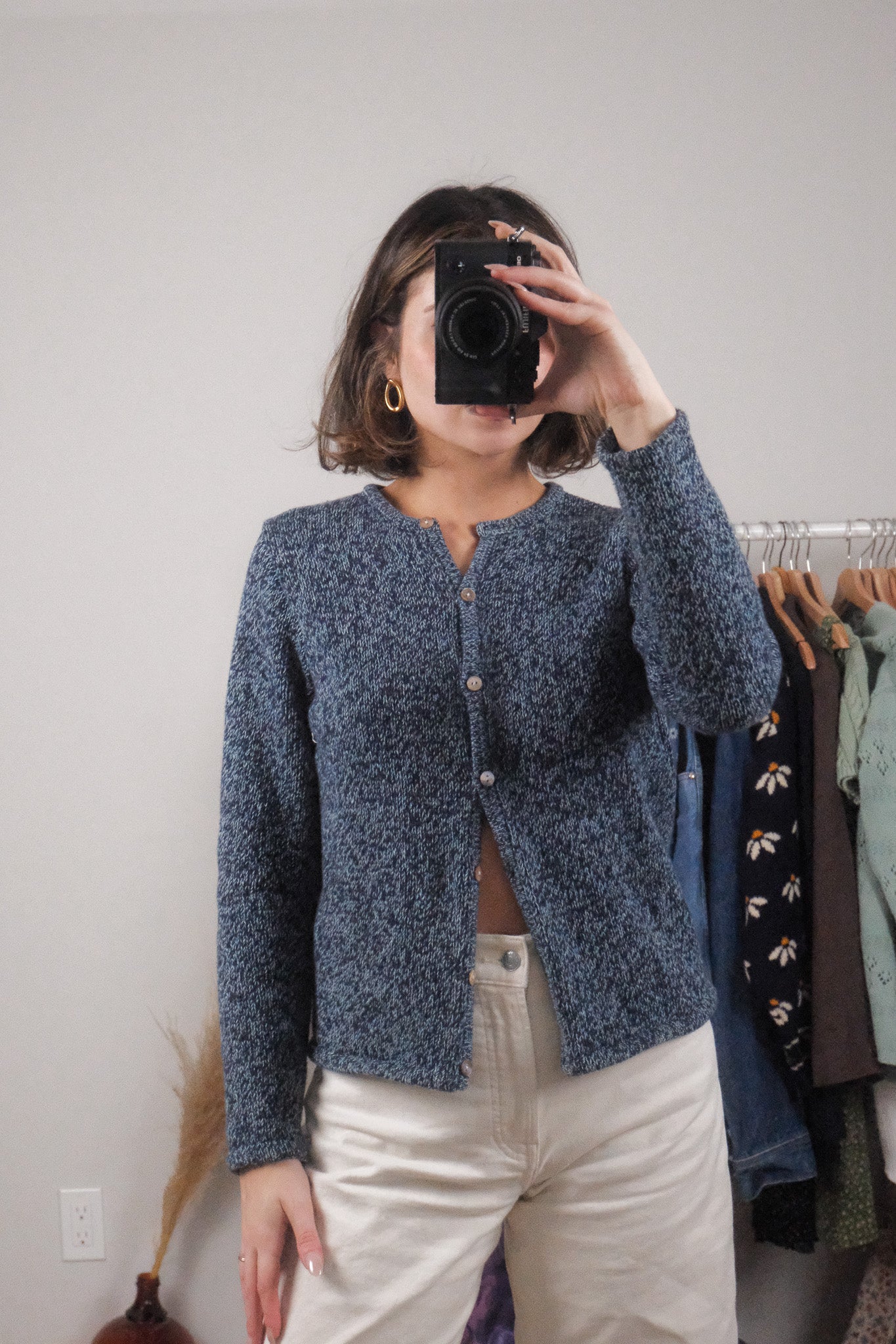 Vintage x L.L. Bean x Cotton Cardigan (S)