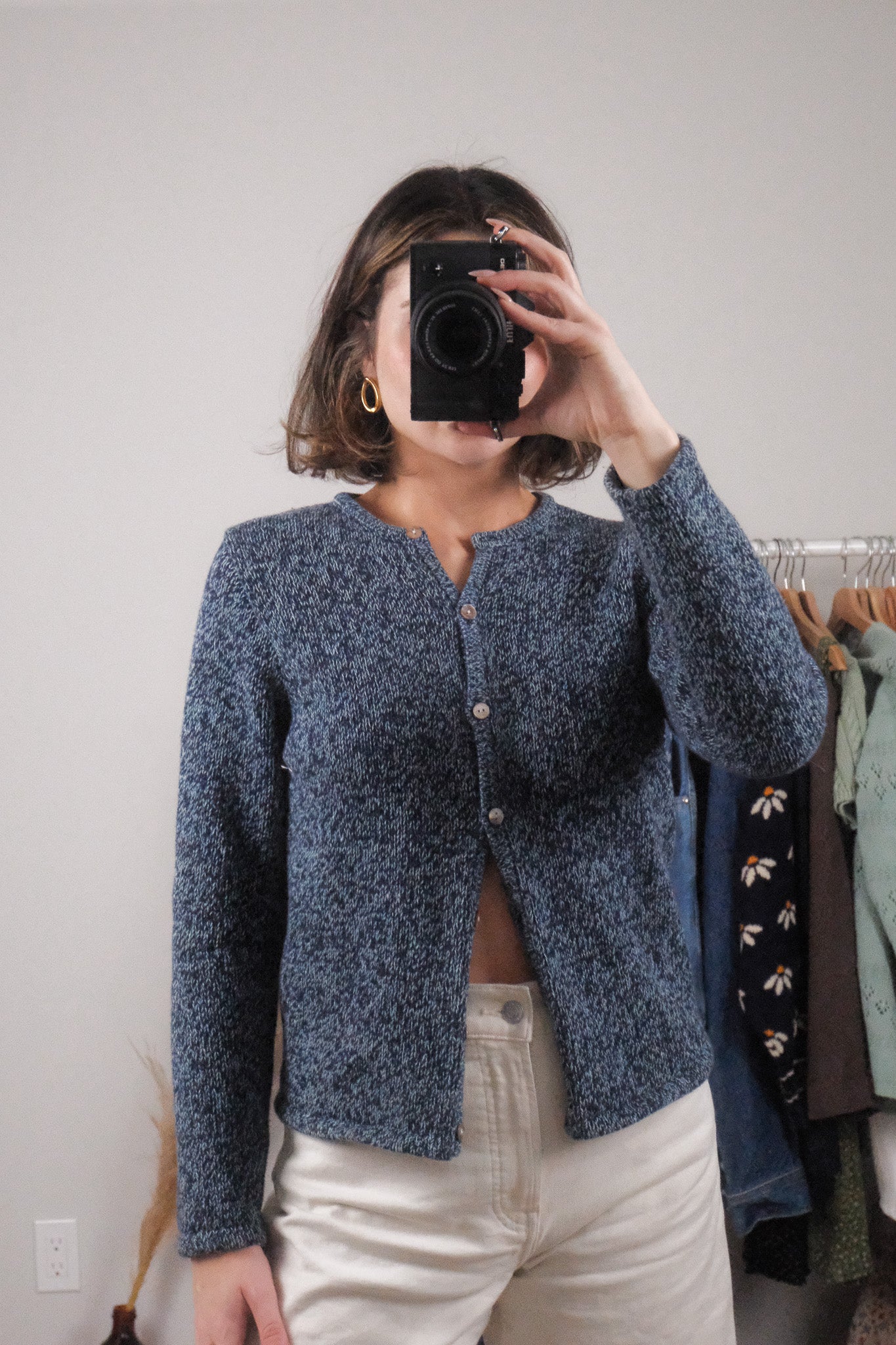 Vintage x L.L. Bean x Cotton Cardigan (S)