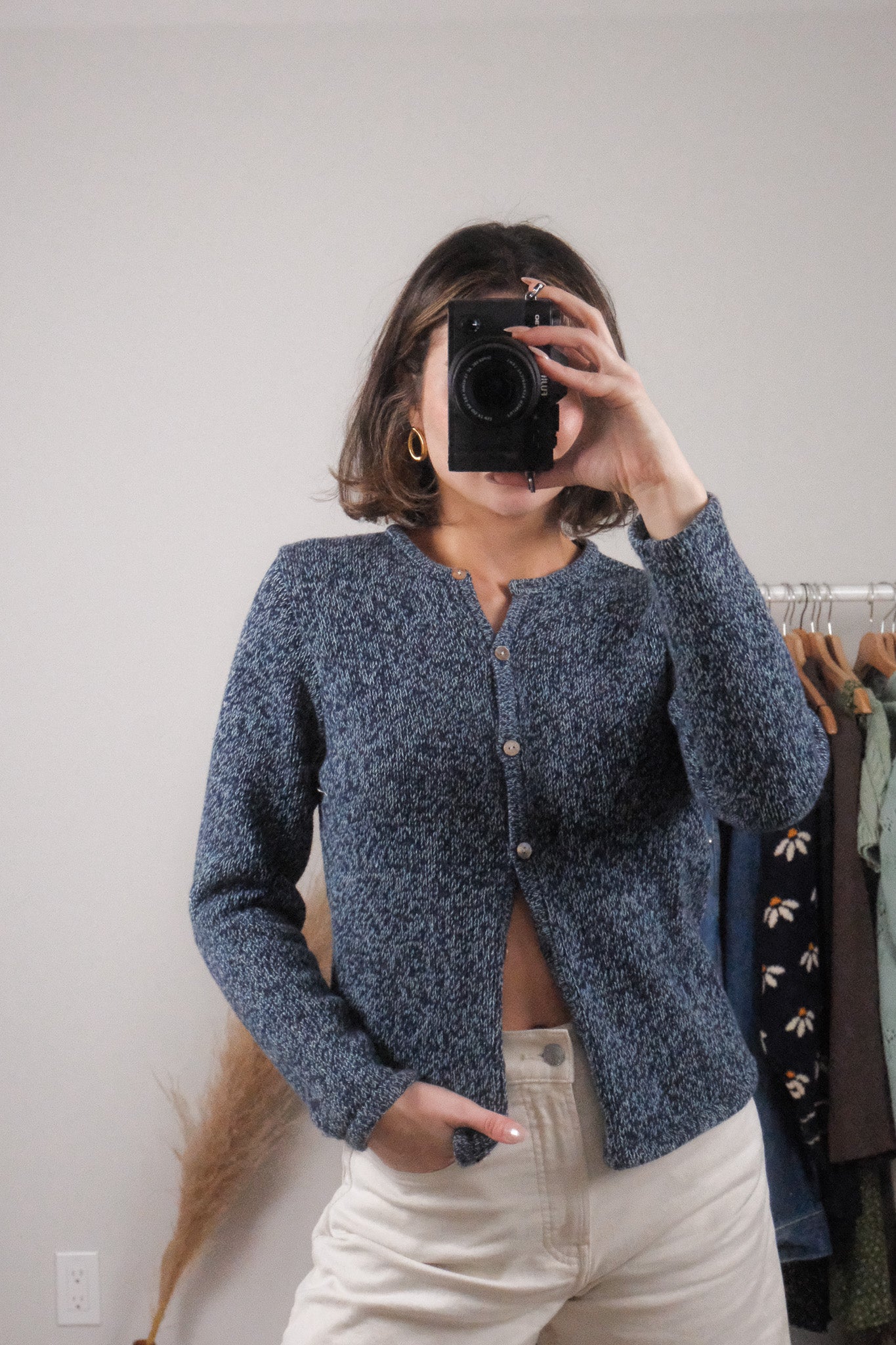 Vintage x L.L. Bean x Cotton Cardigan (S)