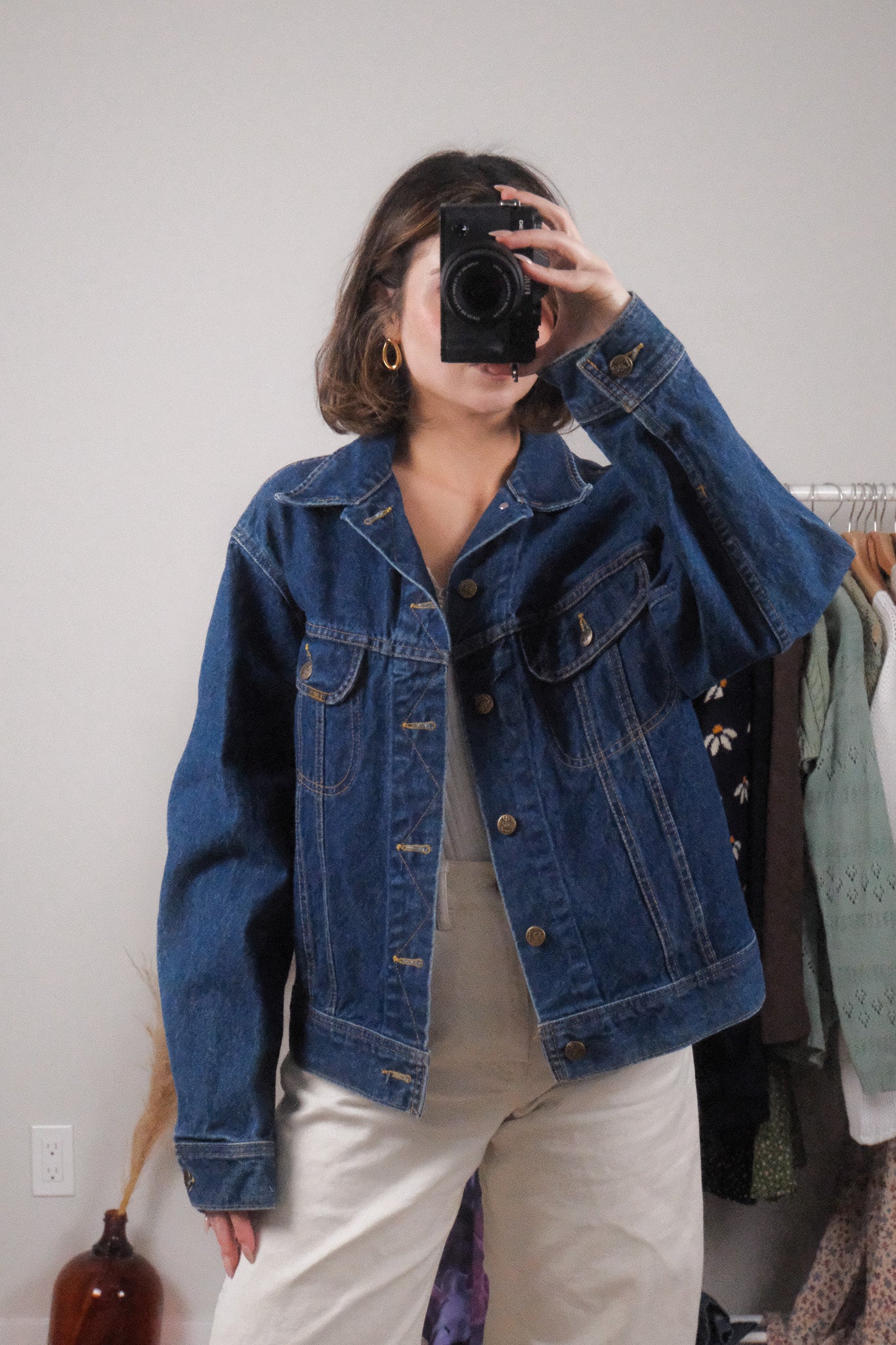 Made in Canada x Vintage x Lee Denim Jacket (L/XL)