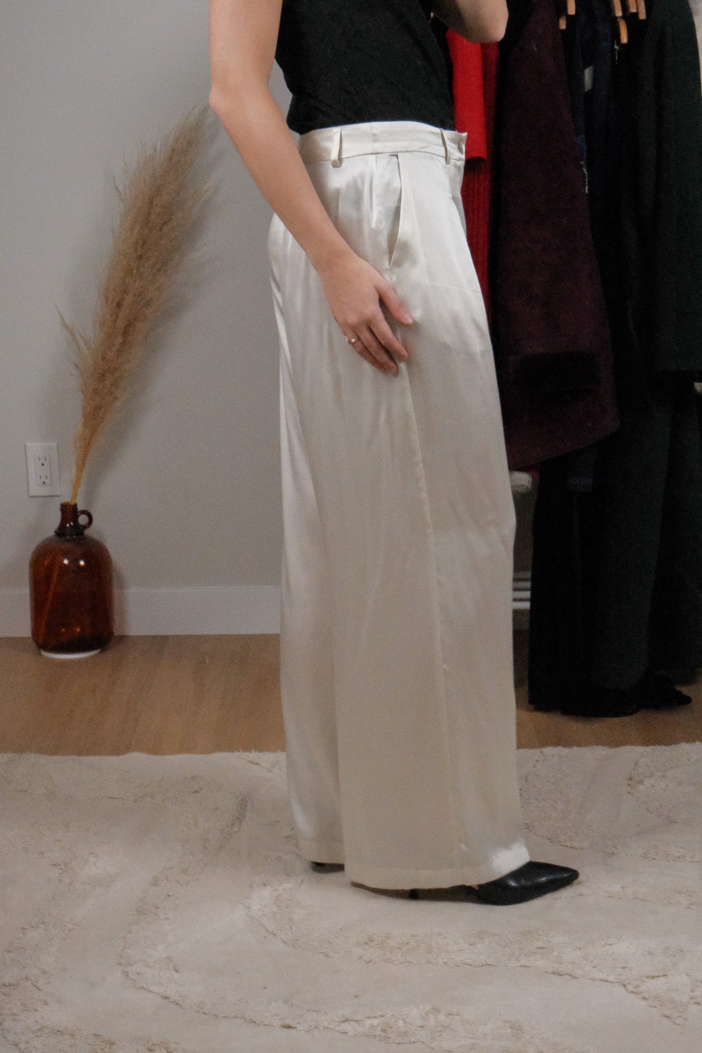 Modern x 100% Silk Flowy Pants (10)
