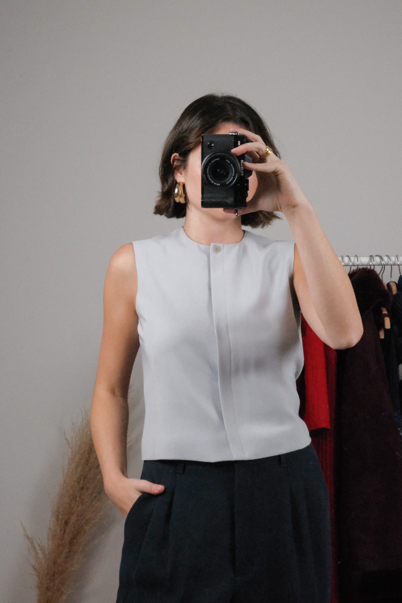 Vintage x Cropped Vest (S)