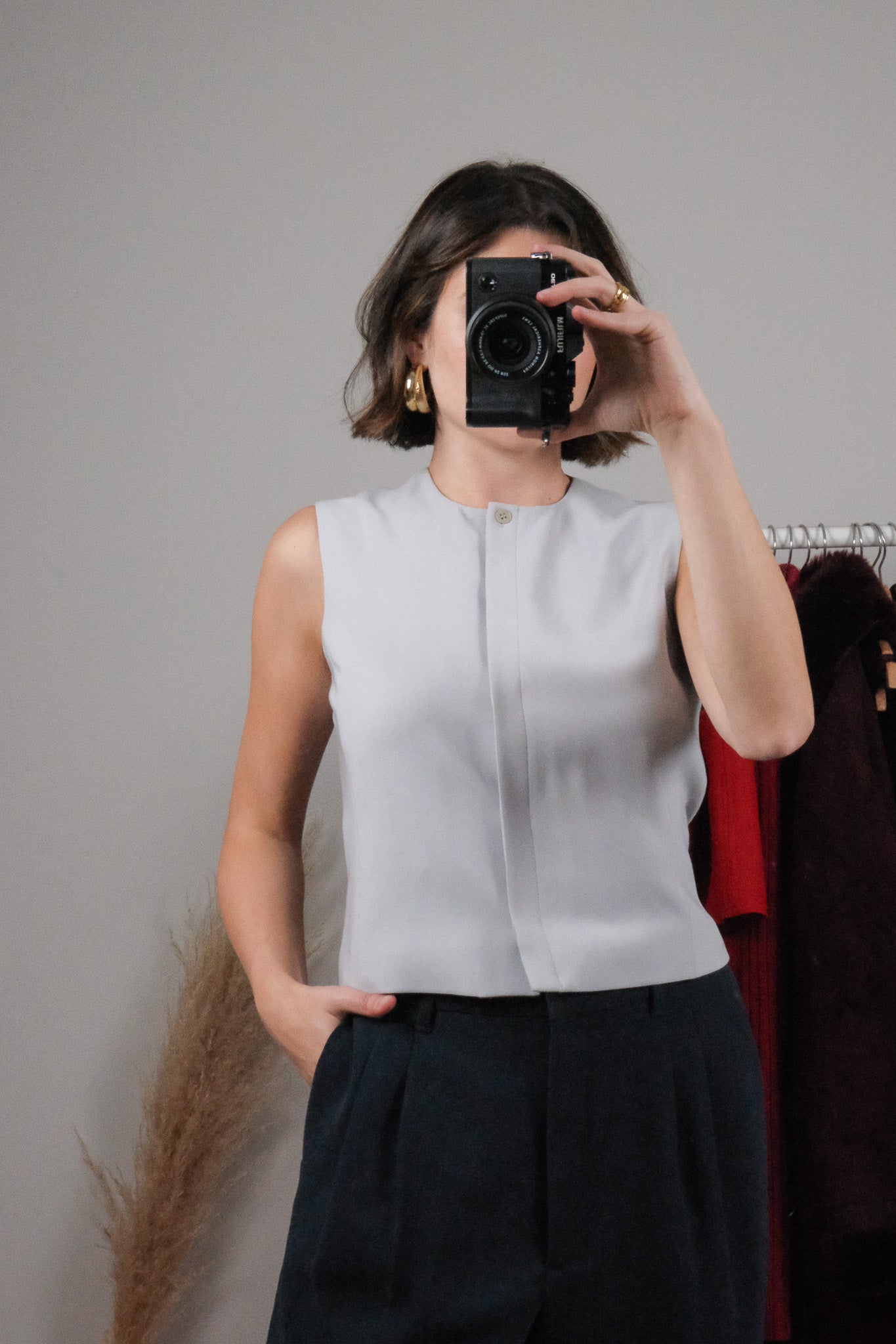 Vintage x Cropped Vest (S)