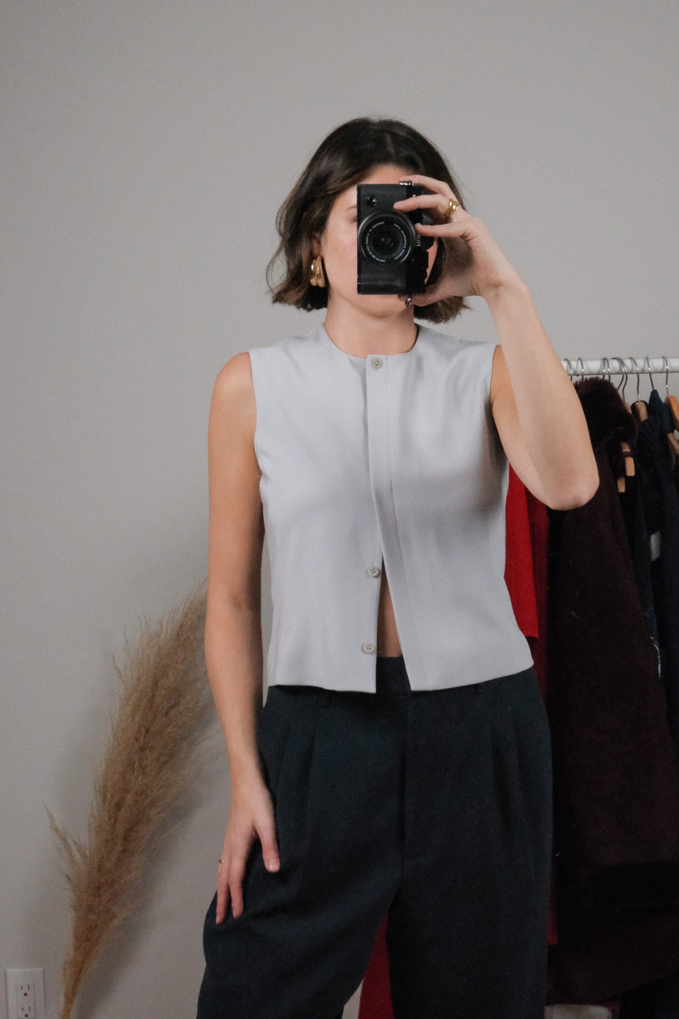 Vintage x Cropped Vest (S)