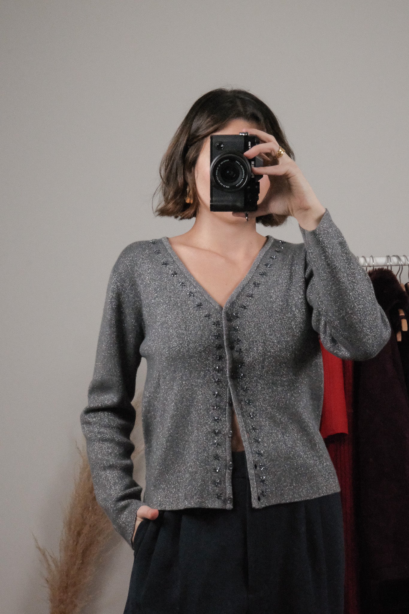 Vintage x Beaded Shimmer Cardigan (8)