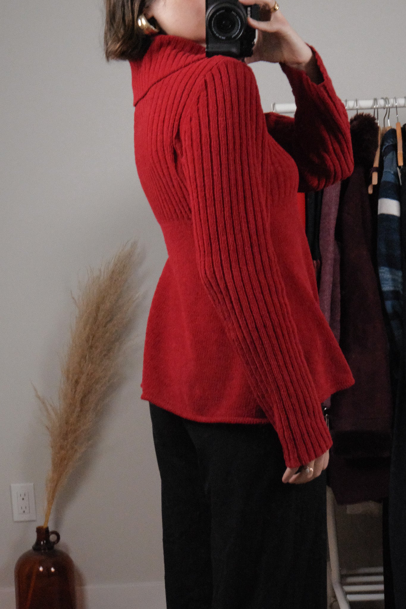 Vintage x Collared Sweater (S)