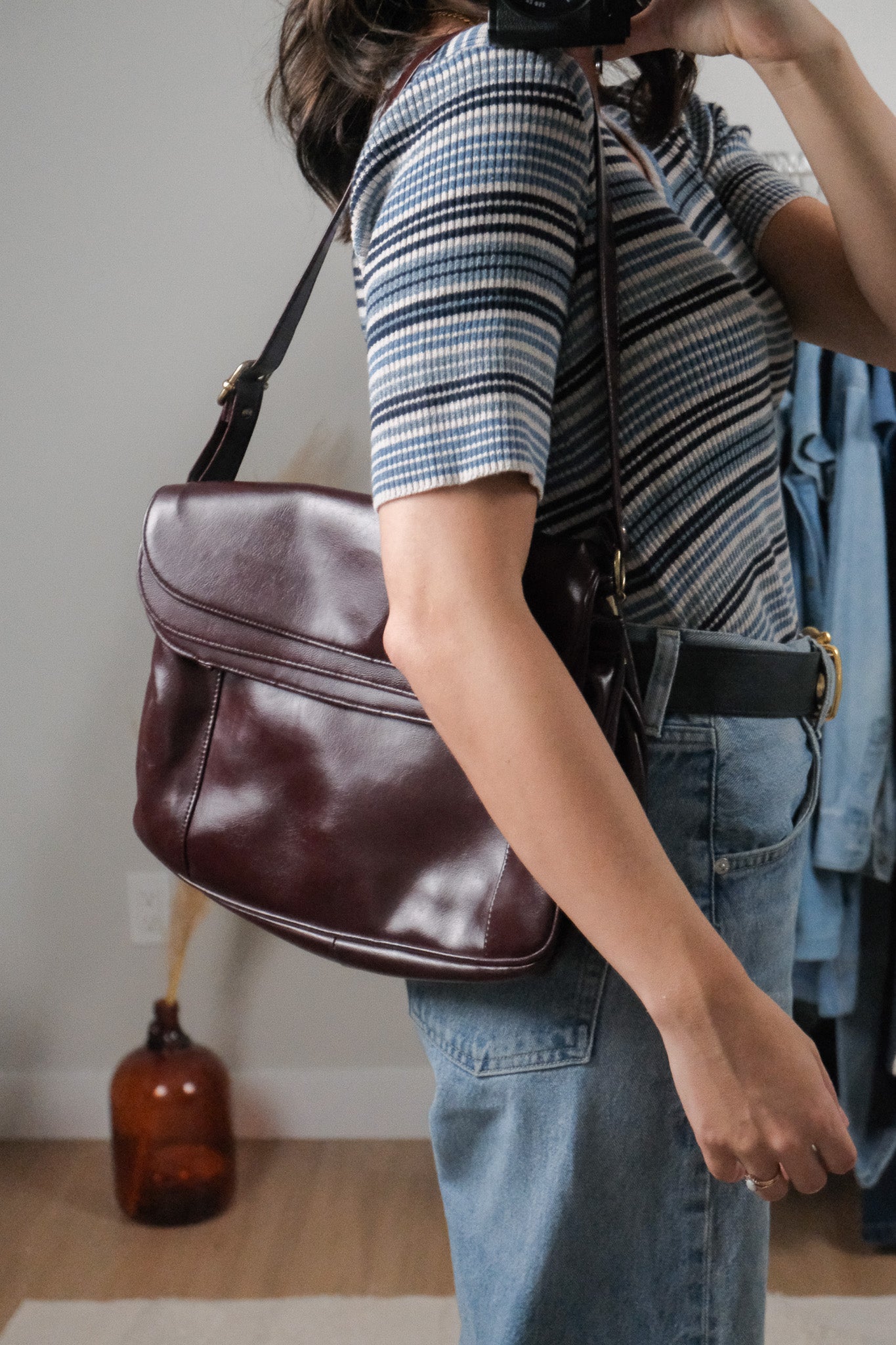 Made in Canada x Vintage x Faux Leather Purse