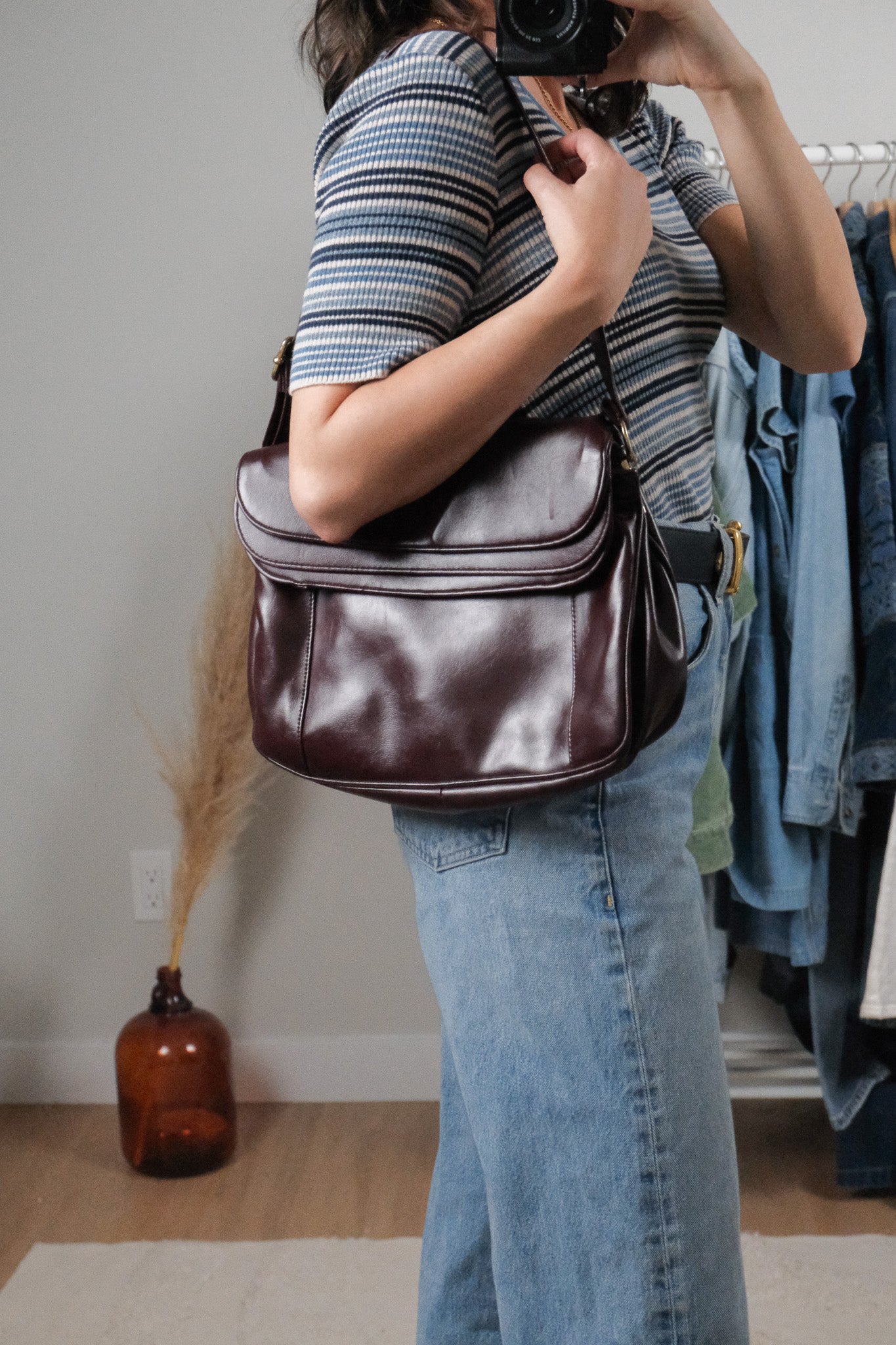 Made in Canada x Vintage x Faux Leather Purse