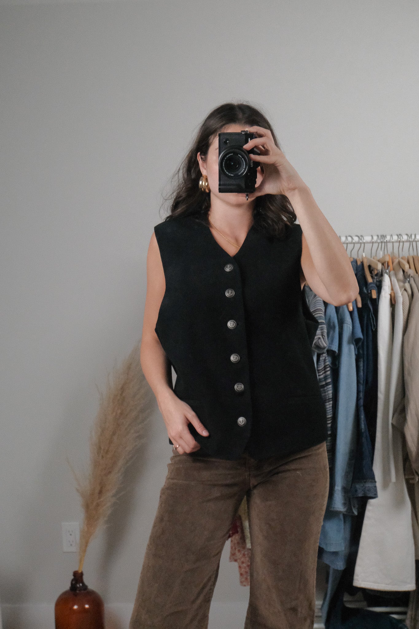 Made in Canada x Vintage x Wool & Cashmere Vest (M/L)