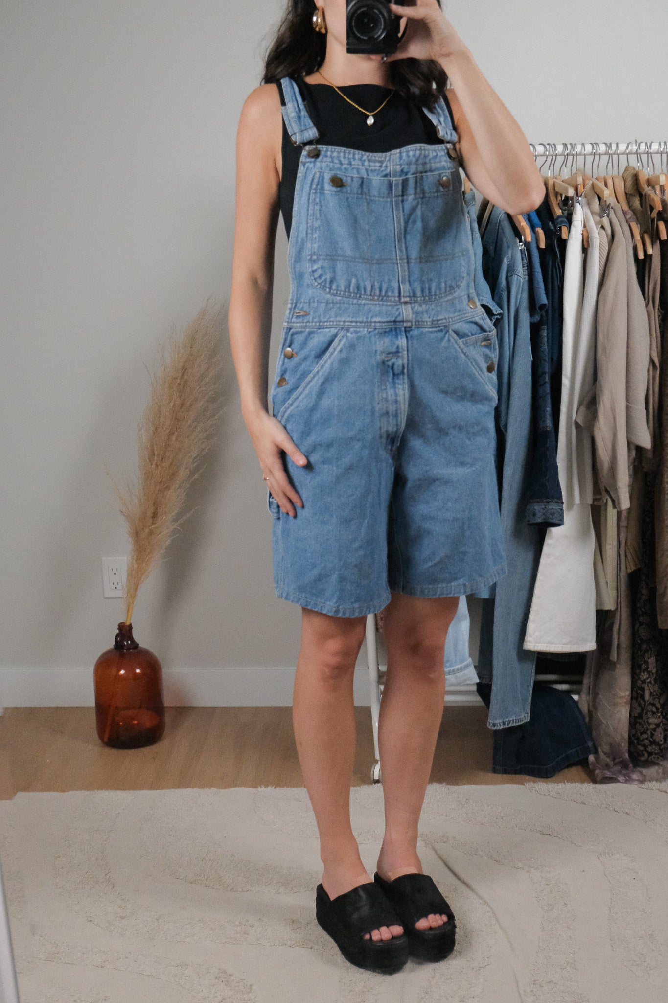 Vintage x Denim Shortalls (4/6)