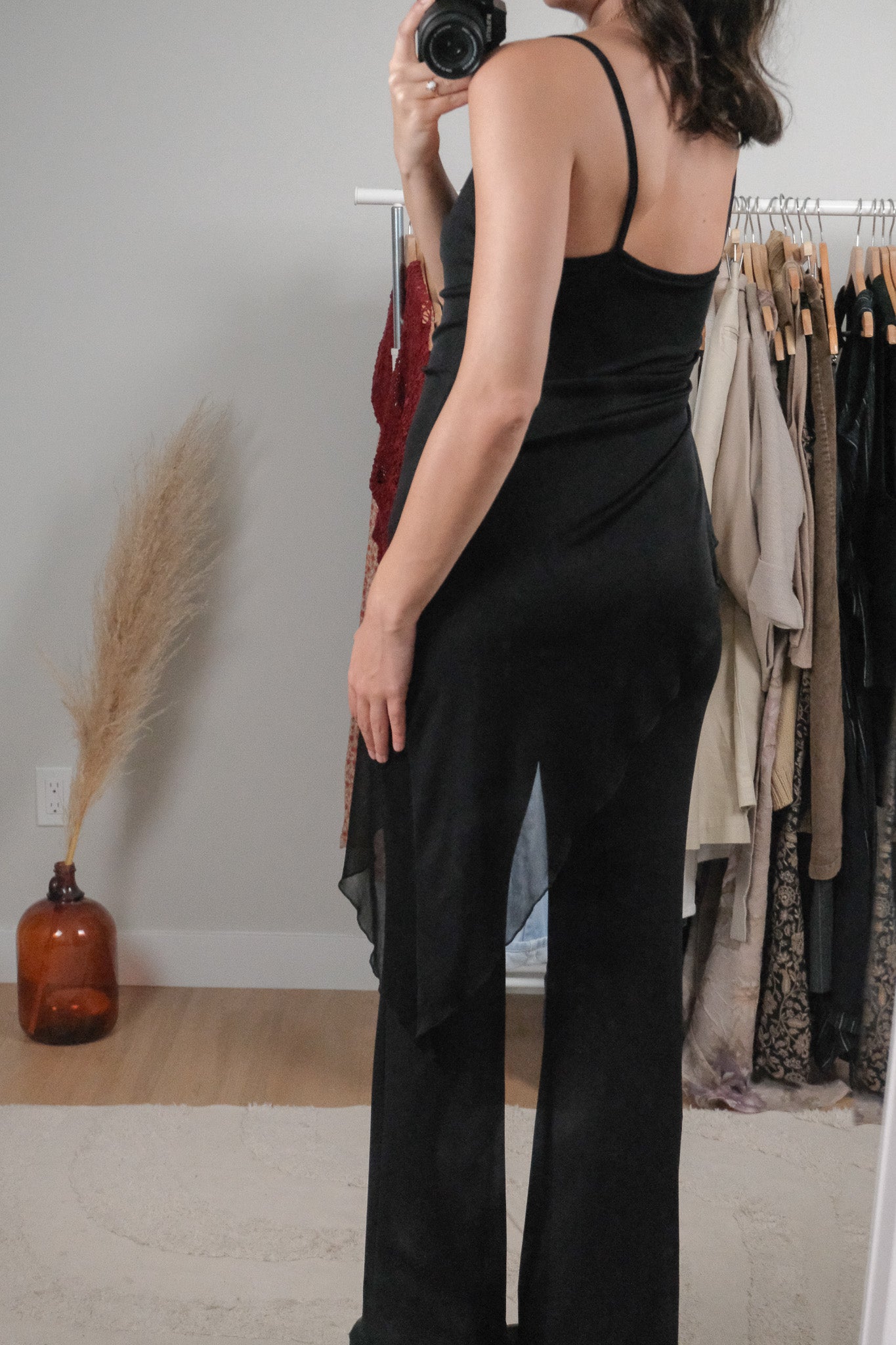 Vintage x Pant/Shirt Jumpsuit (S)