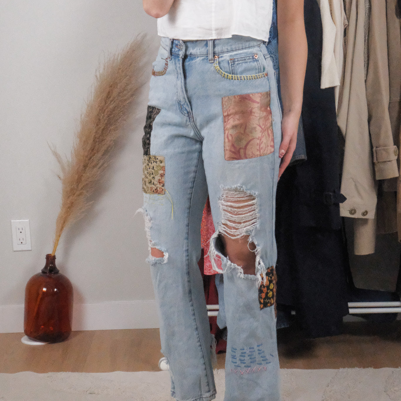 Modern x UO x Patchwork Jeans (6)