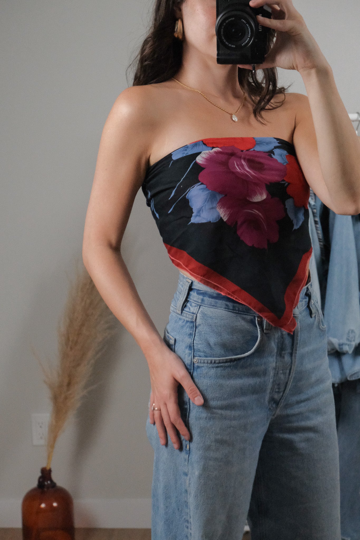 Vintage x Floral Scarf