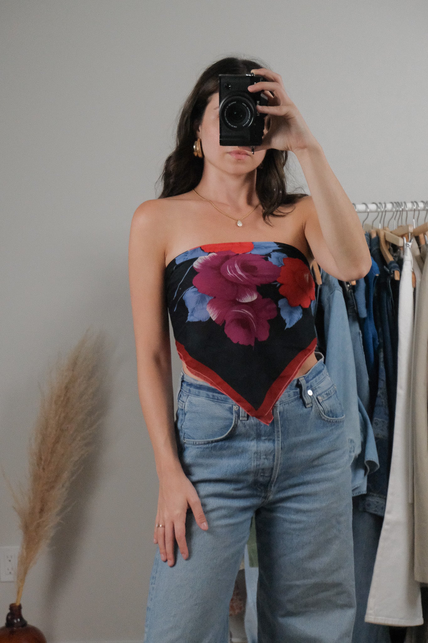 Vintage x Floral Scarf